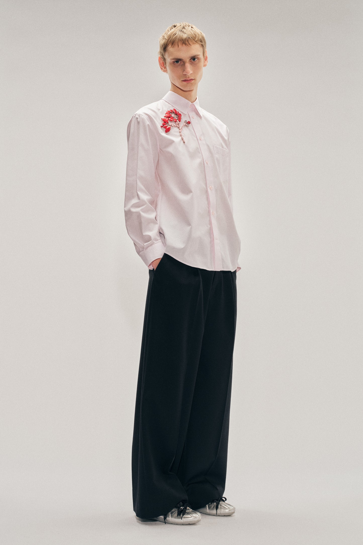 Turbo Embellished Classic Shirt