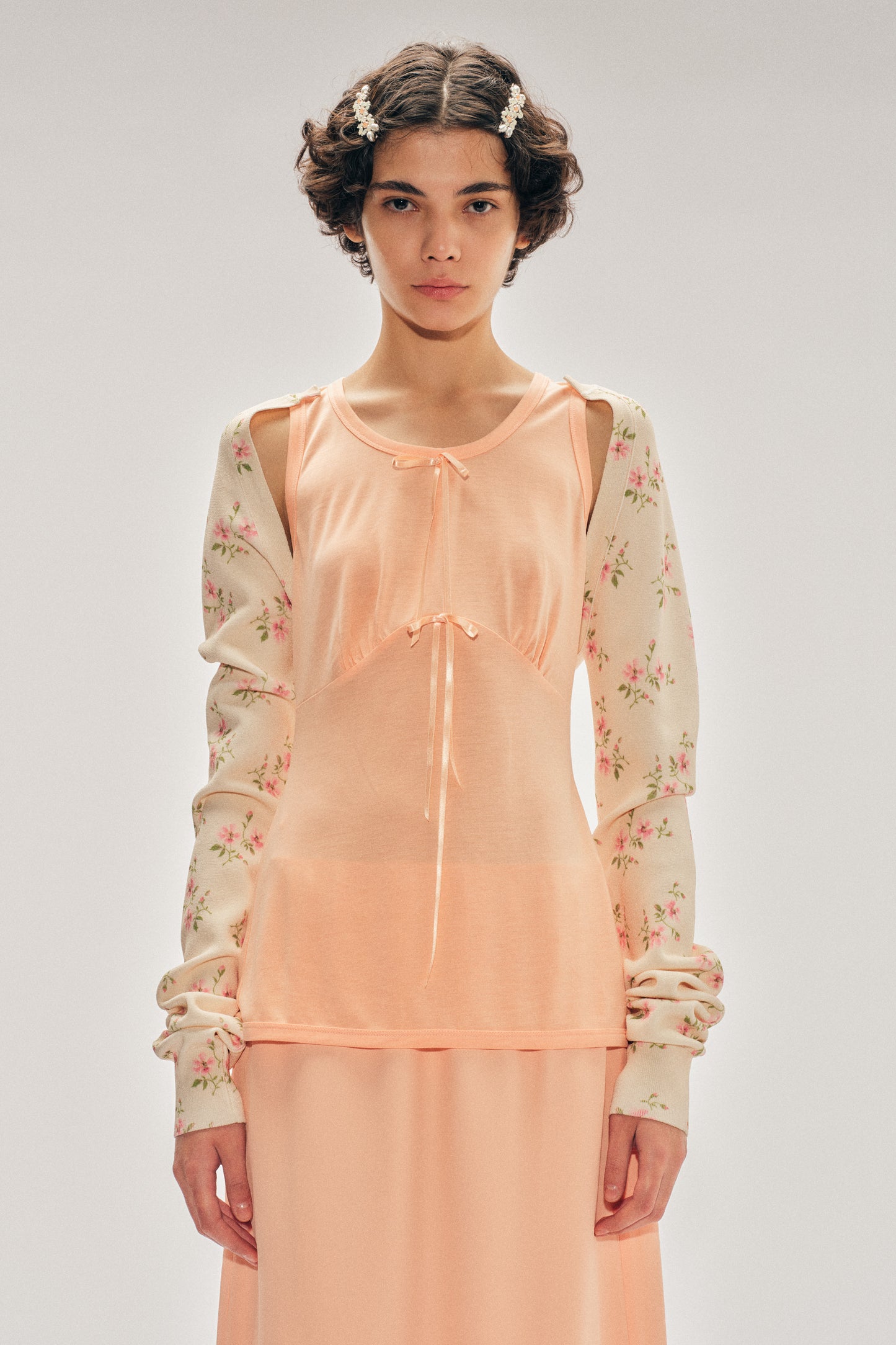 Gathered Bust Bow Tank