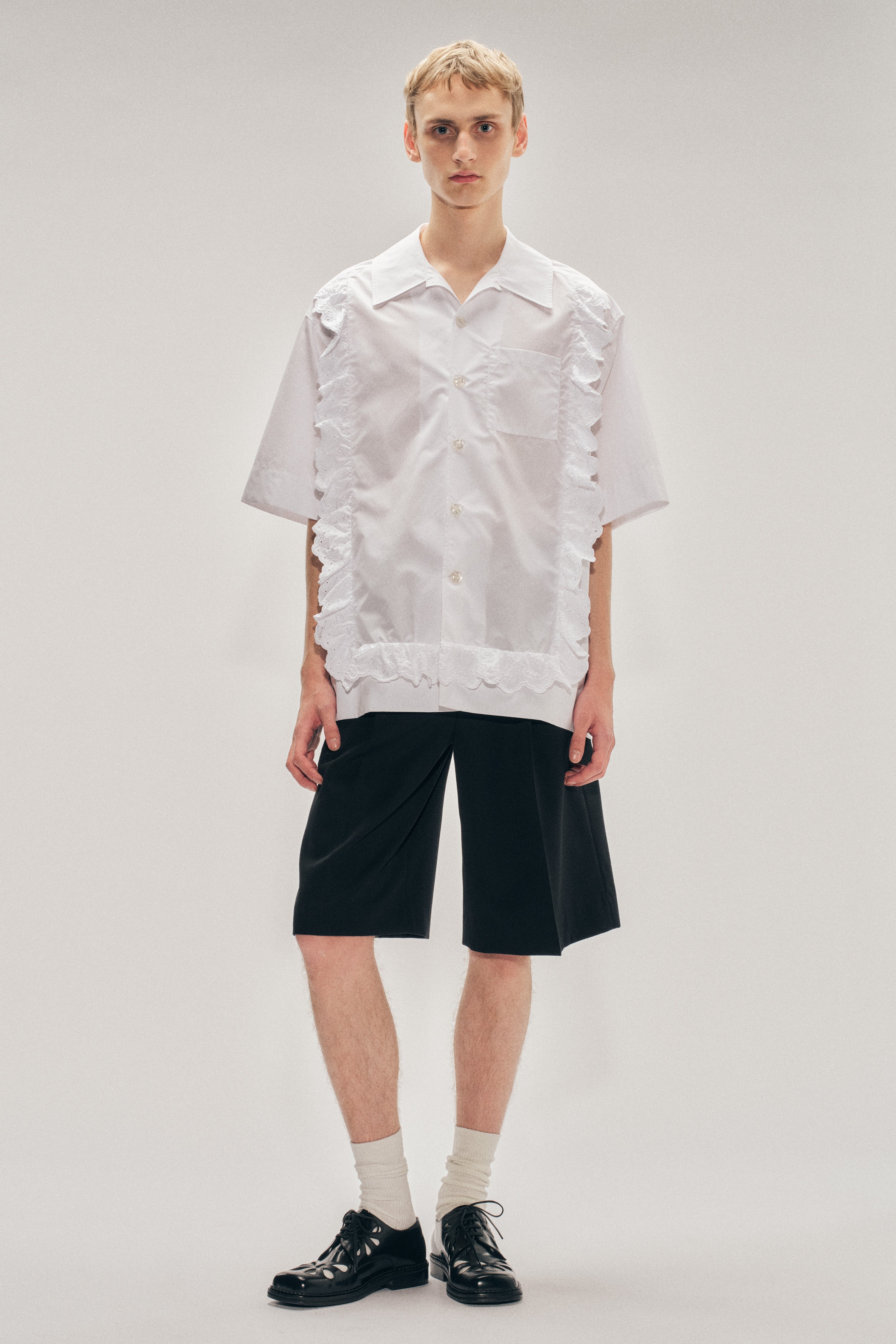Daisy Cutout Square Toe Brogue – Simone Rocha