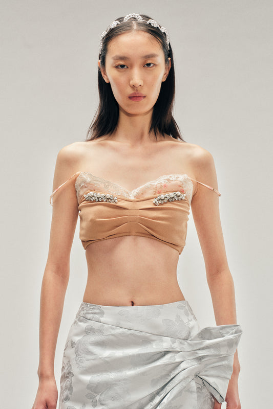 Embellished Sculpt Bandeau