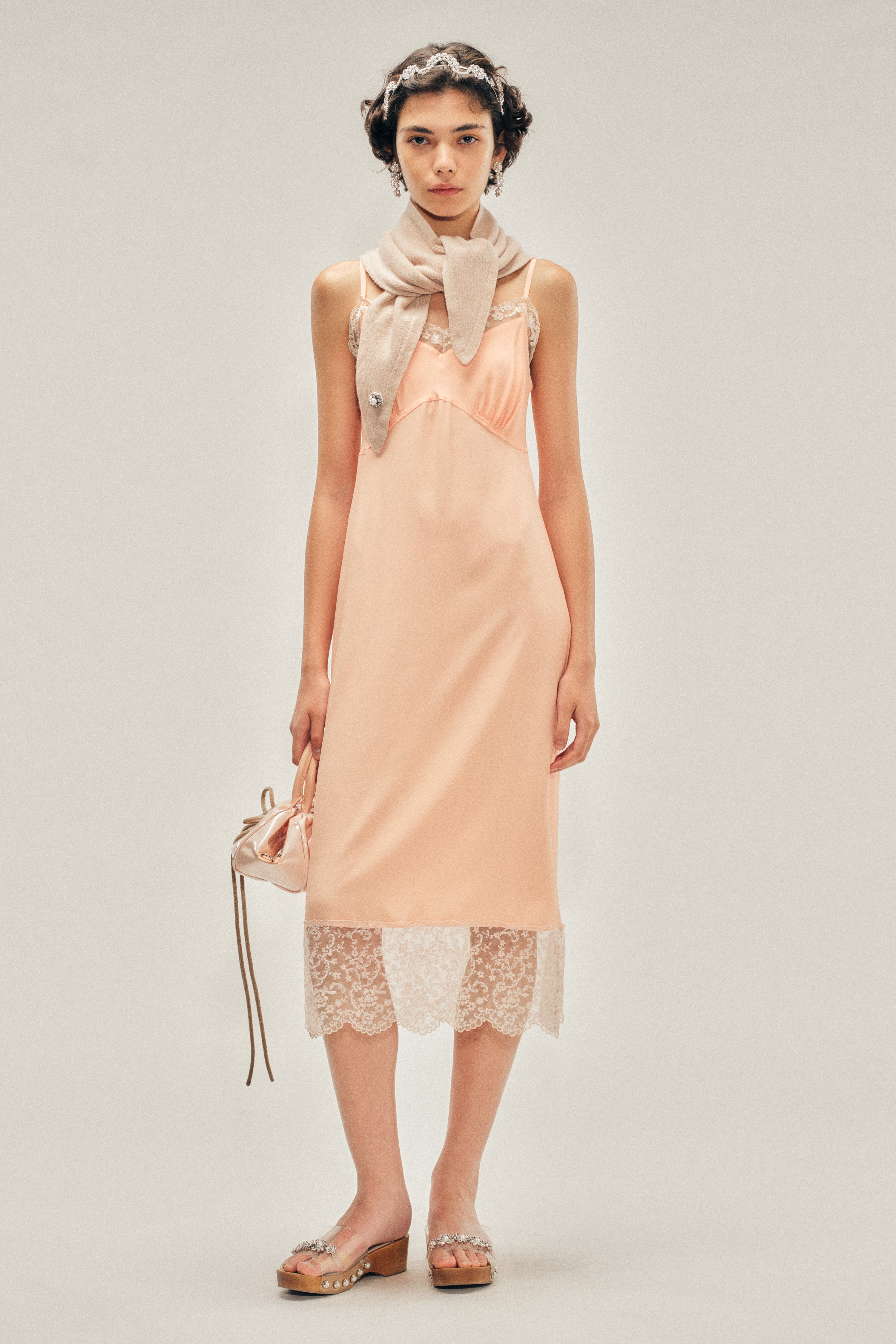 Lace Trim Slip Dress – Simone Rocha