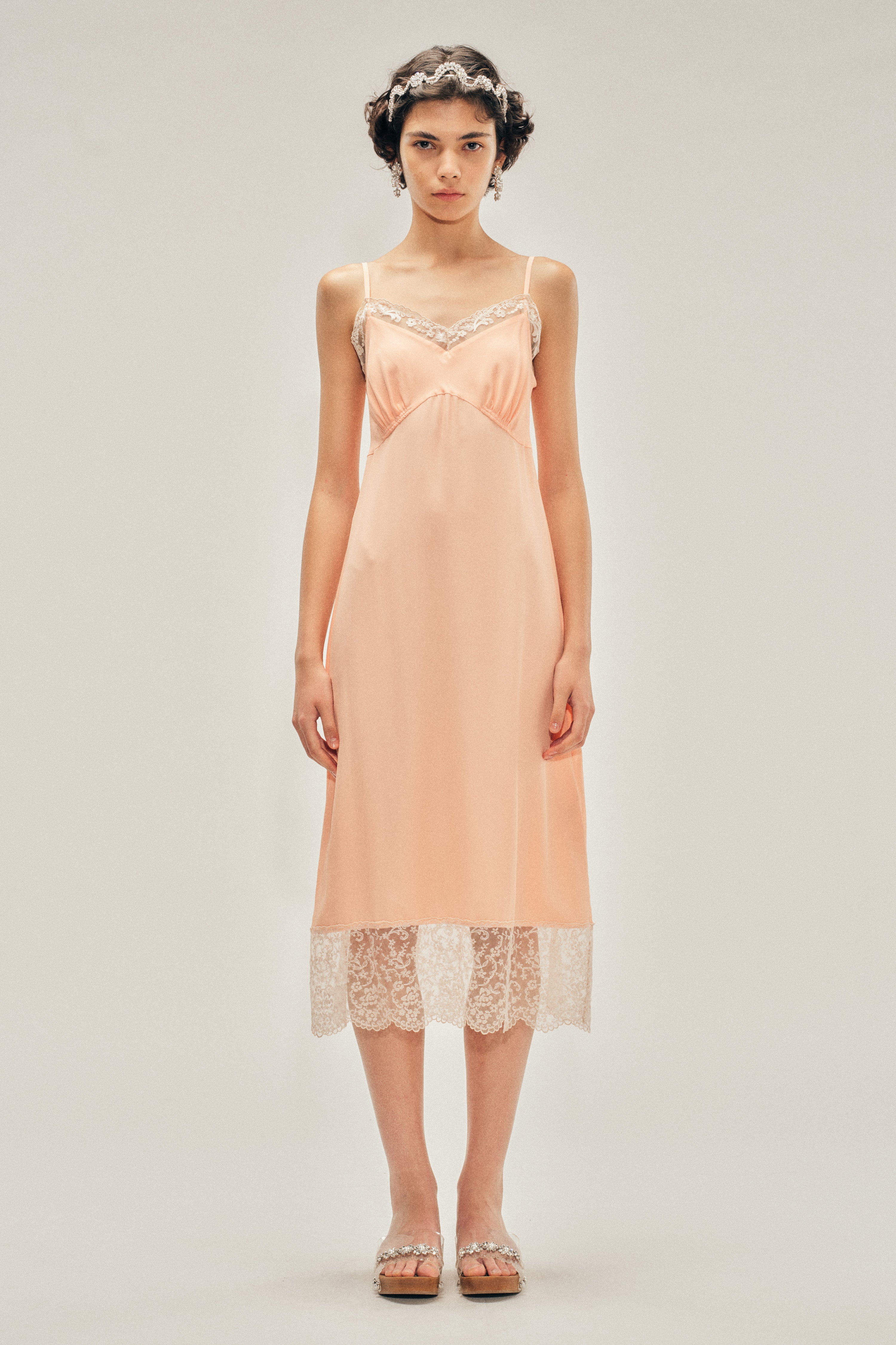 Lace Trim Slip Dress – Simone Rocha
