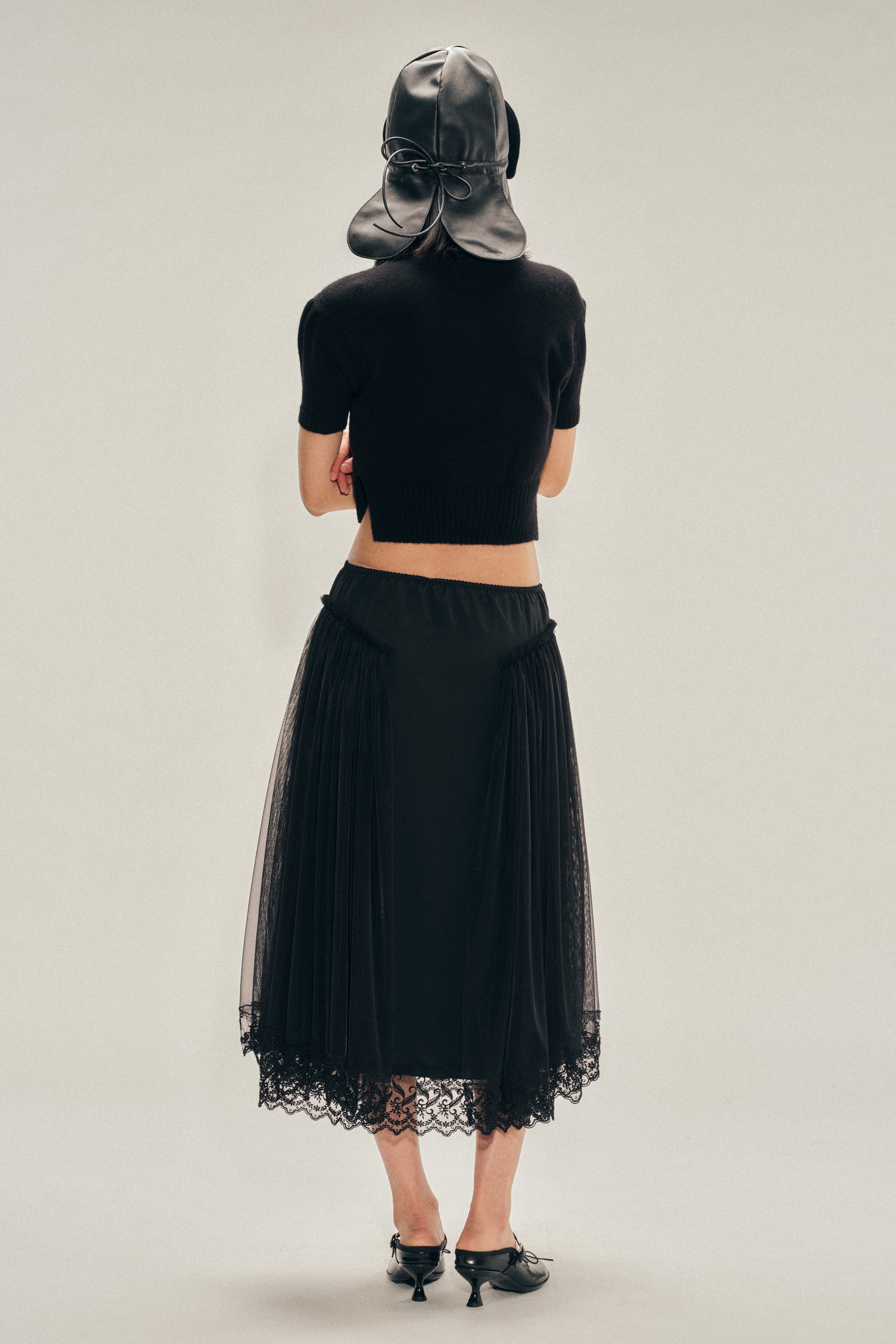 Hip Detail Lace Trim Skirt – Simone Rocha