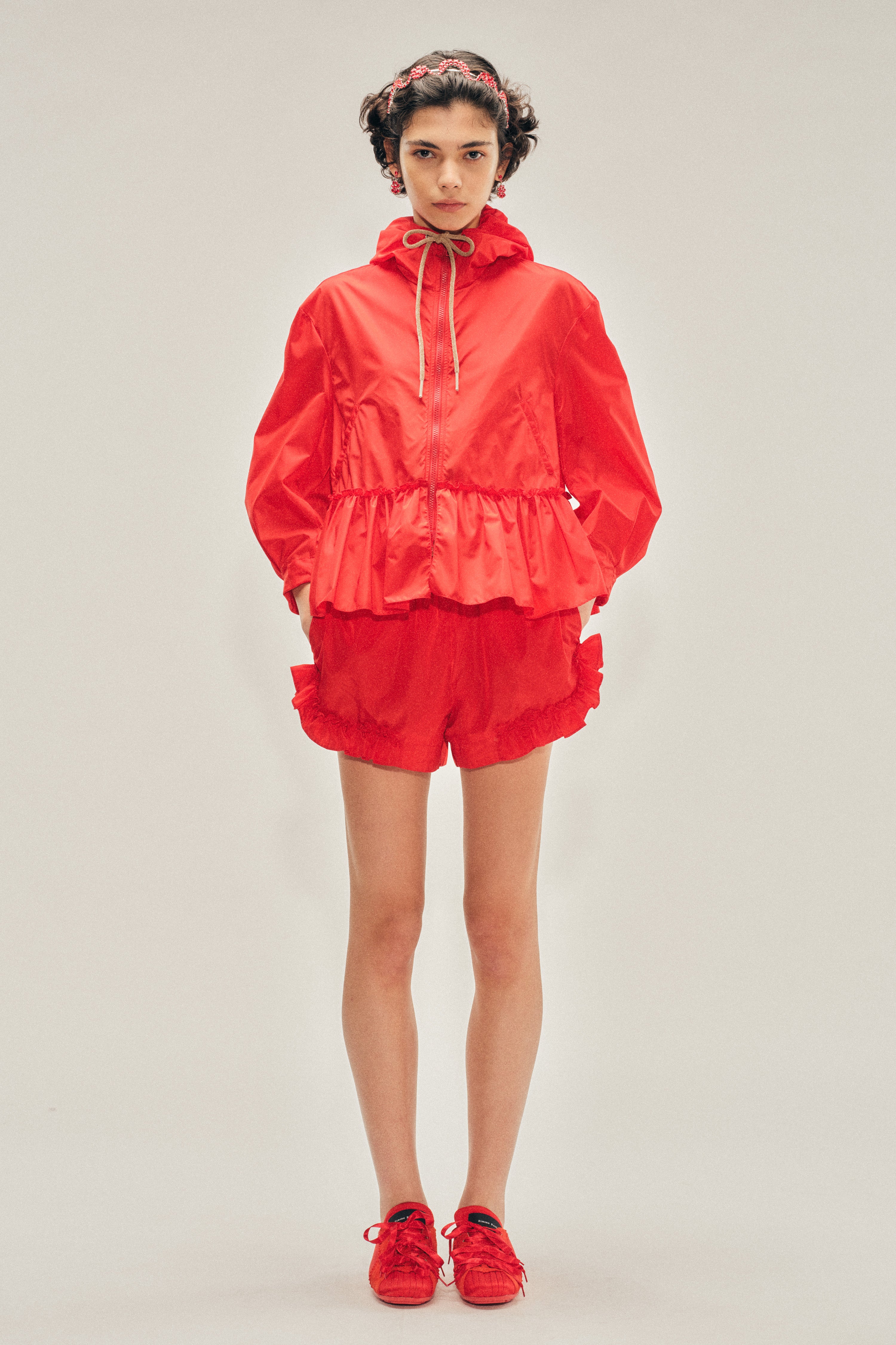 Ruffle Frill Peplum Jacket – Simone Rocha