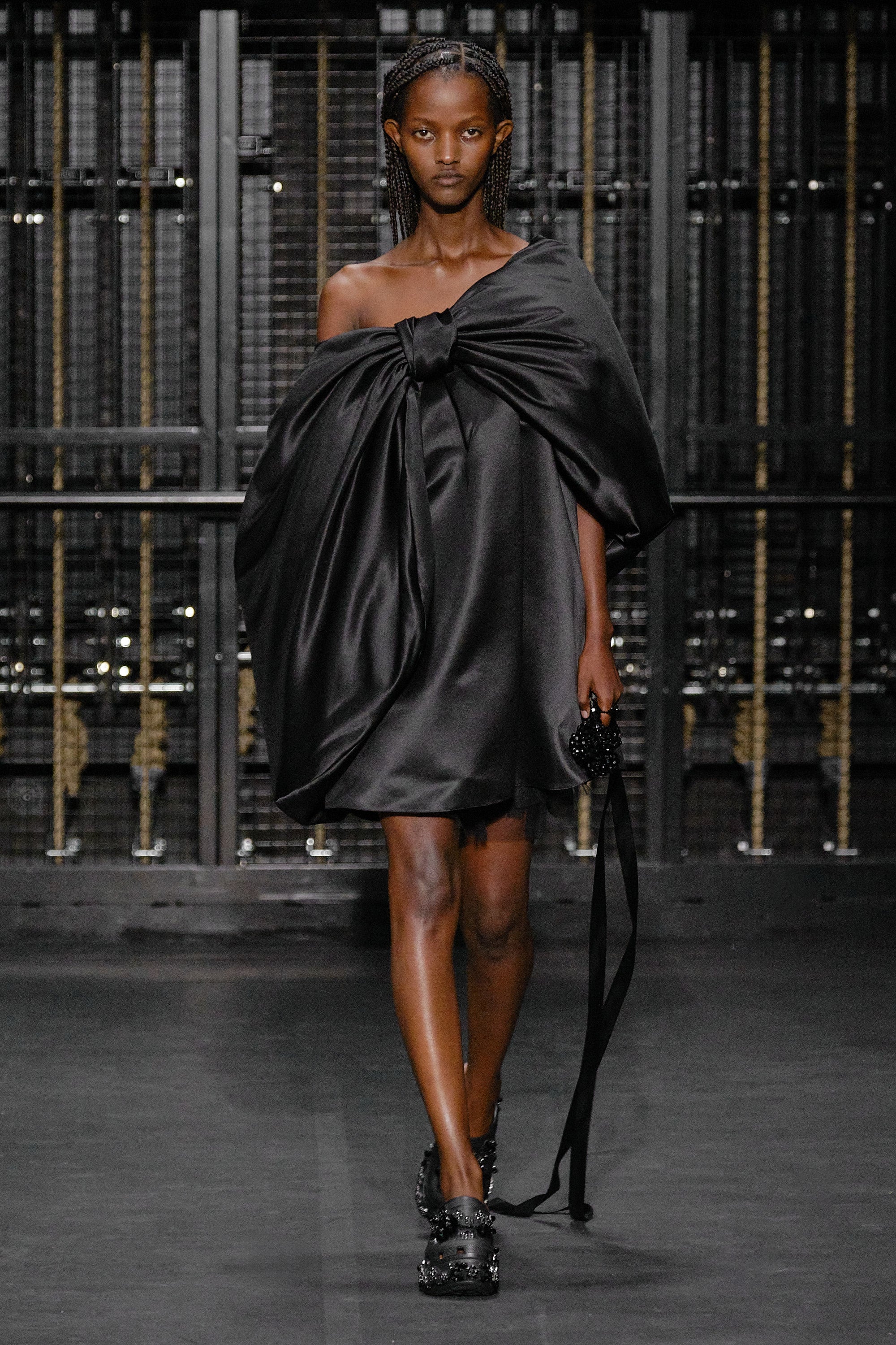 Simone rocha 2024 black dress