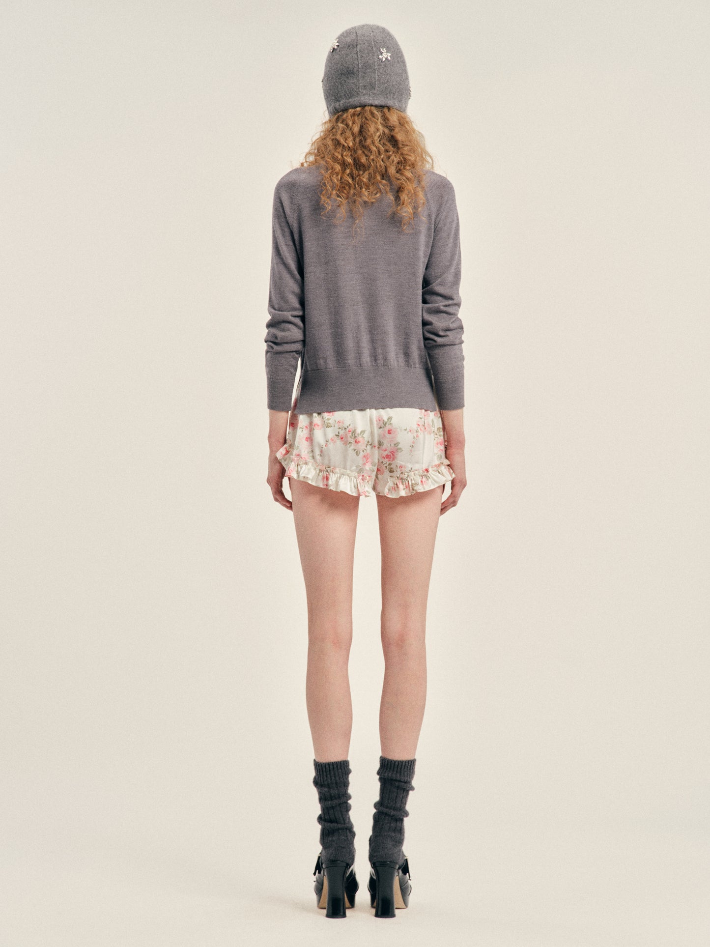 Turbo Embellished Classic Merino Silk Cardigan
