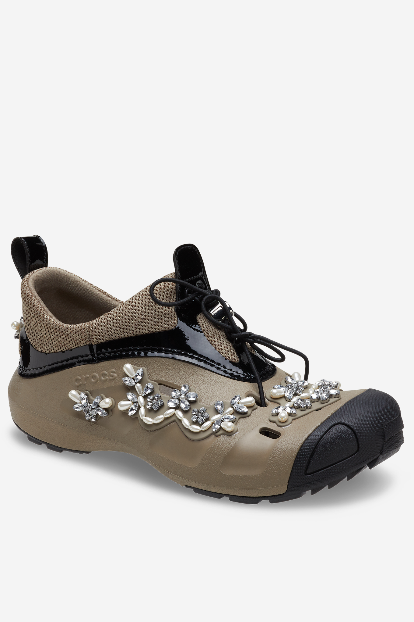 24 Simone Rocha Crocs Quick Trail カーキ 24 Simone Rocha Crocs Quick Trail カーキ
