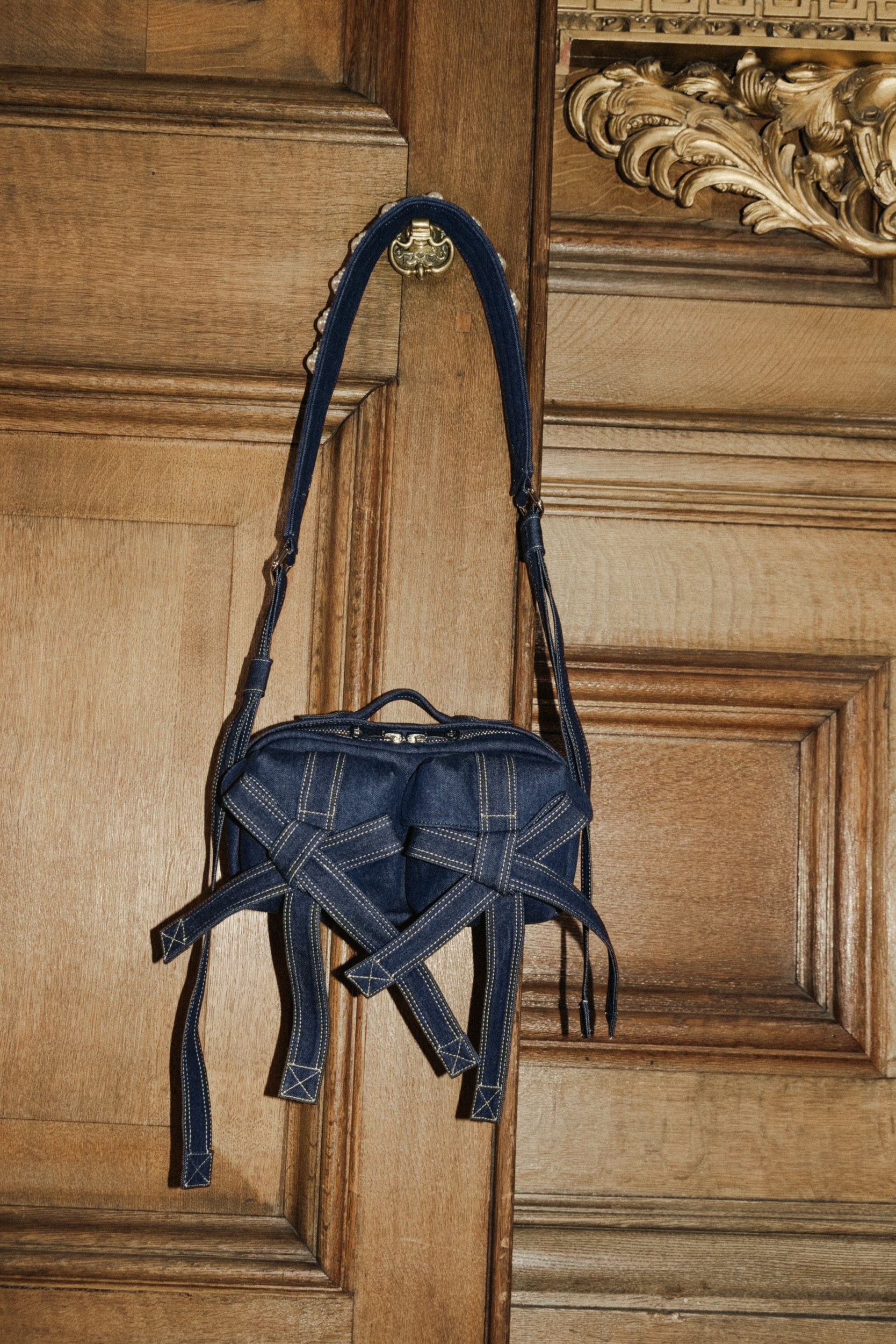 【関税無】SIMONE ROCHA Utility Bow パールベルト バックバック 関税無】SIMONE ROCHA Utility Bow パールベルト バックバック