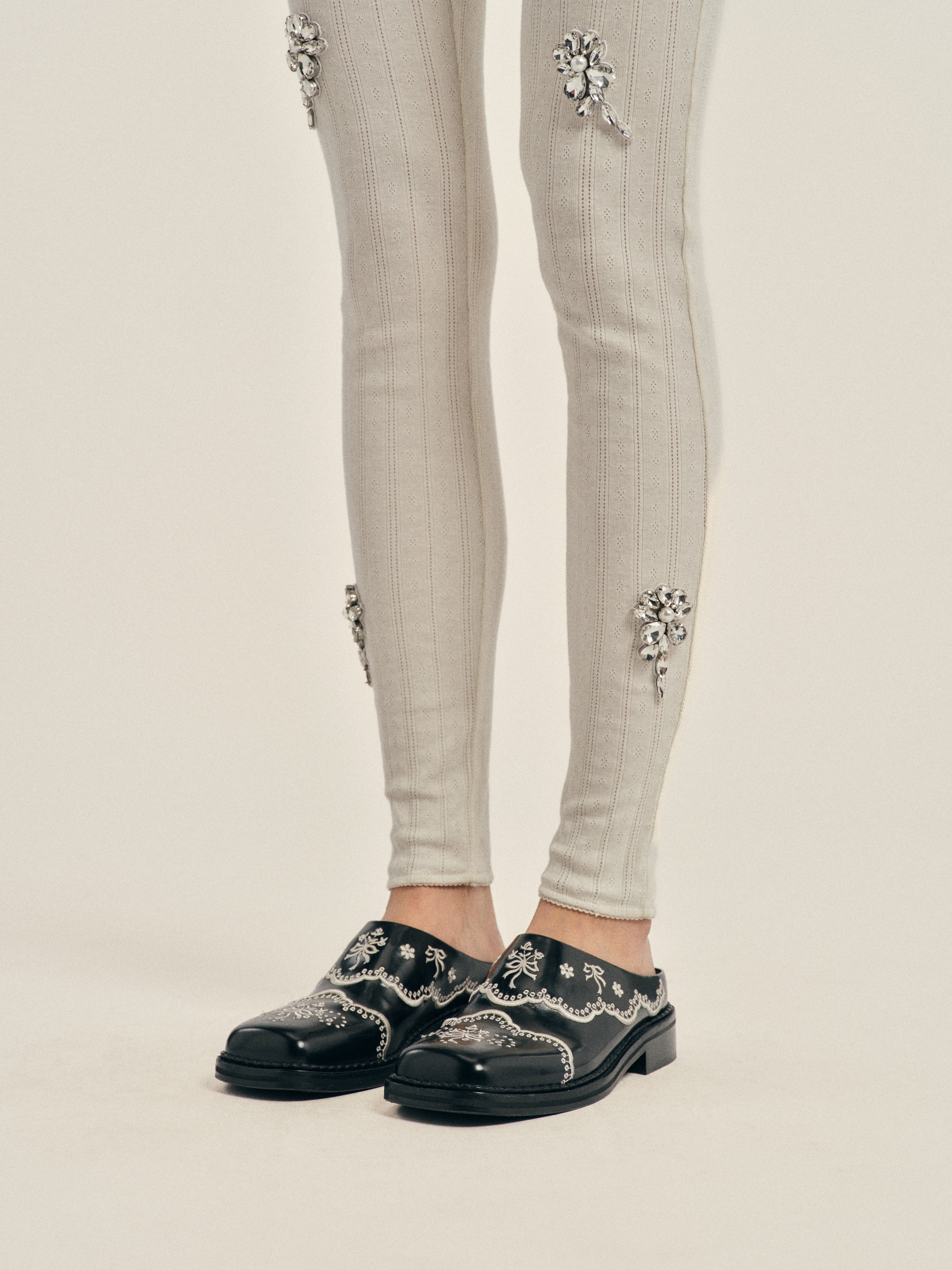 Floral Lace Mule – Simone Rocha