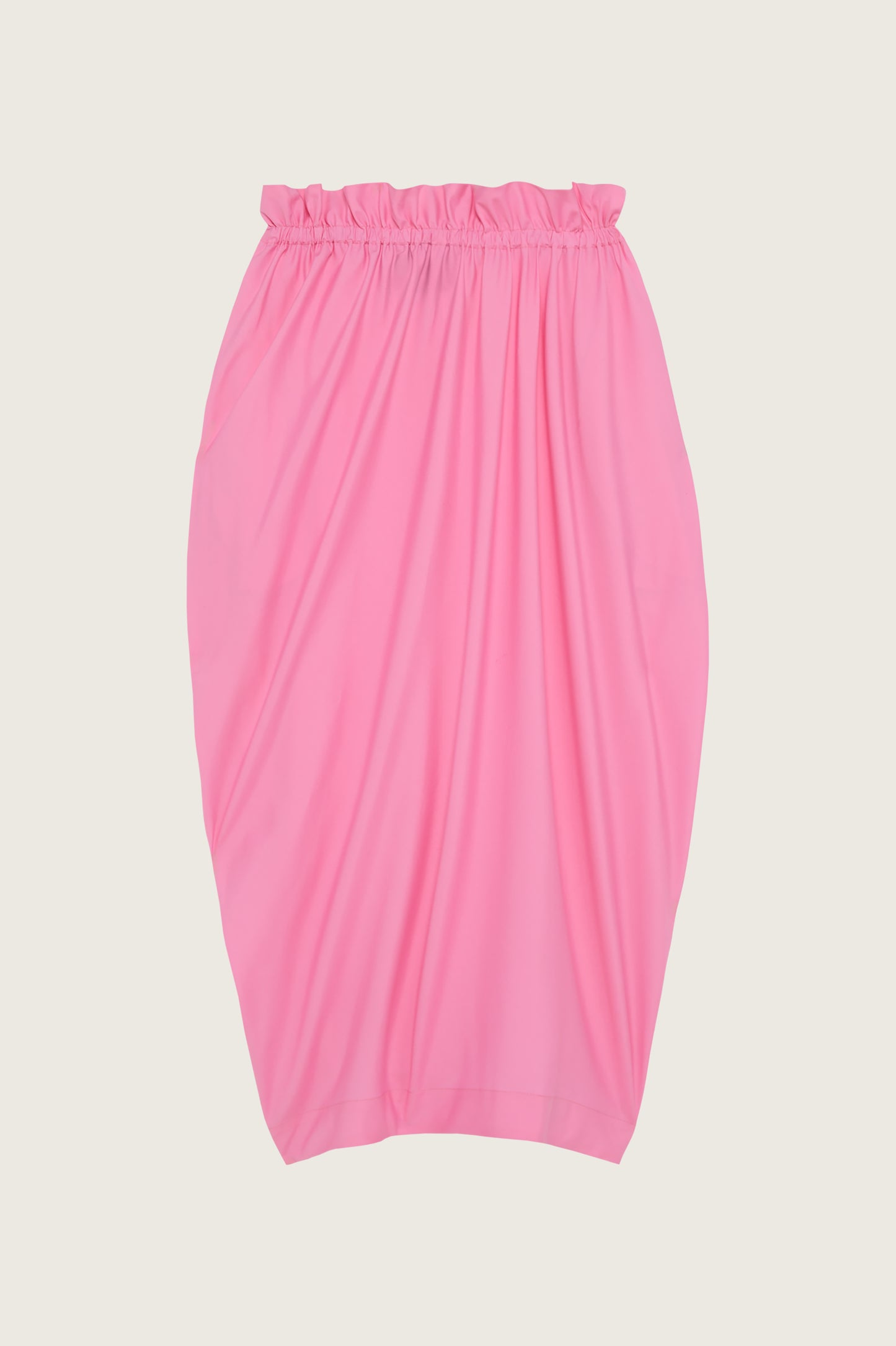 Ruffle Waist Tulip Skirt