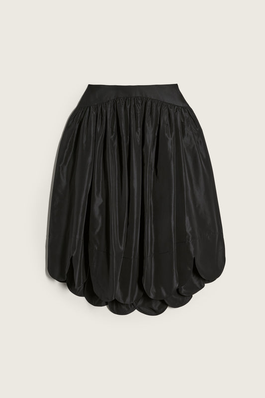 Petal Hem Basque Skirt
