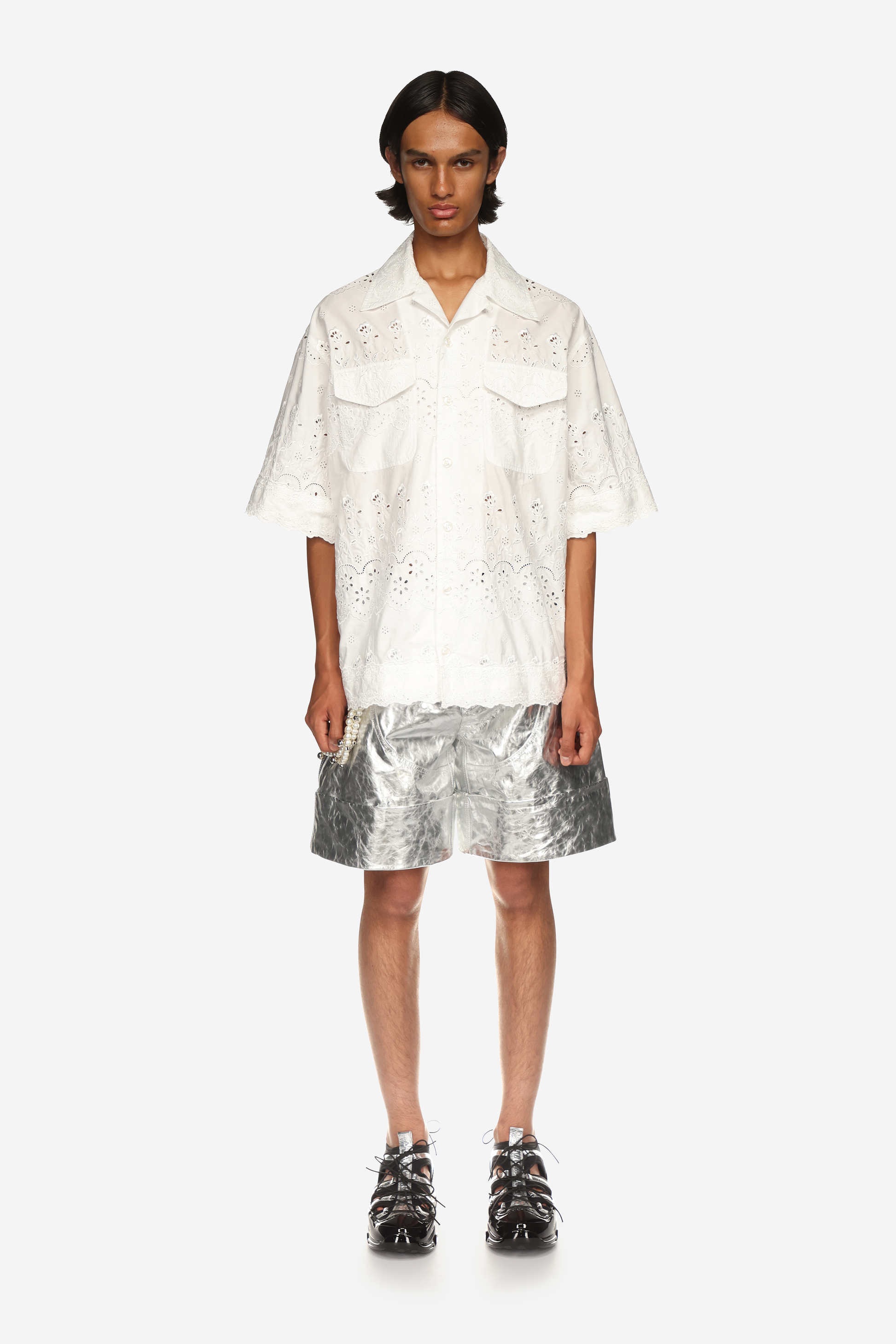 Men's chaps 2025 drawstring shorts