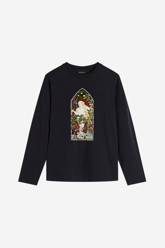 Stained Glass Woman Long Sleeve T-Shirt