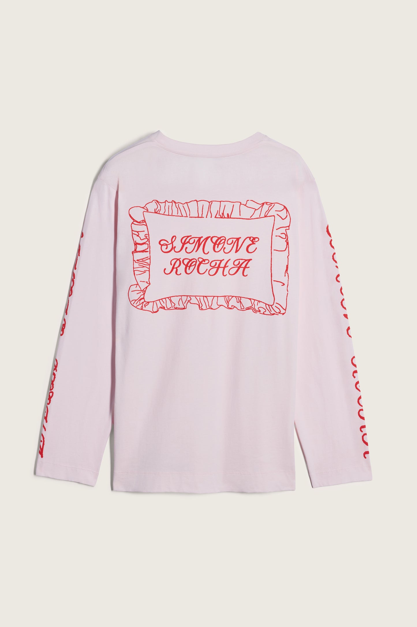 Pillowcase Logo Print Long Sleeve T-Shirt