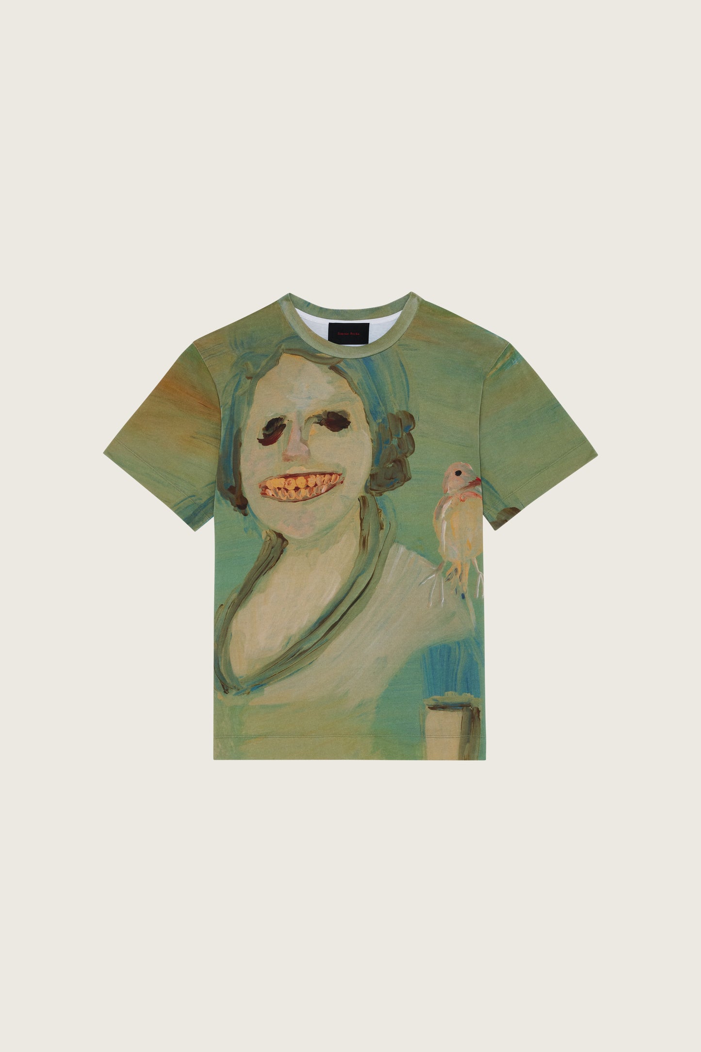 Lady With A Bird T-Shirt