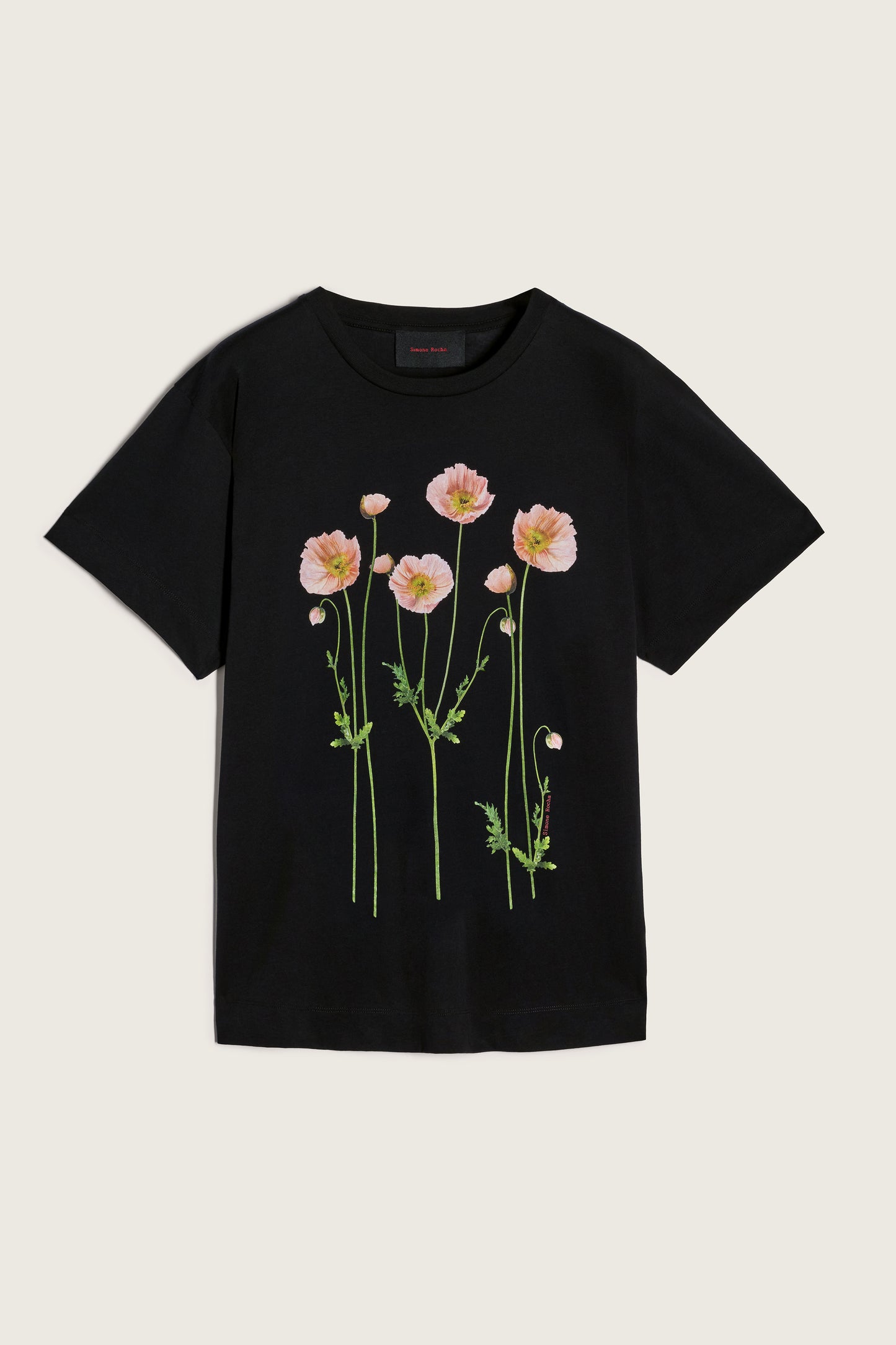 Poppy Field Print T-Shirt