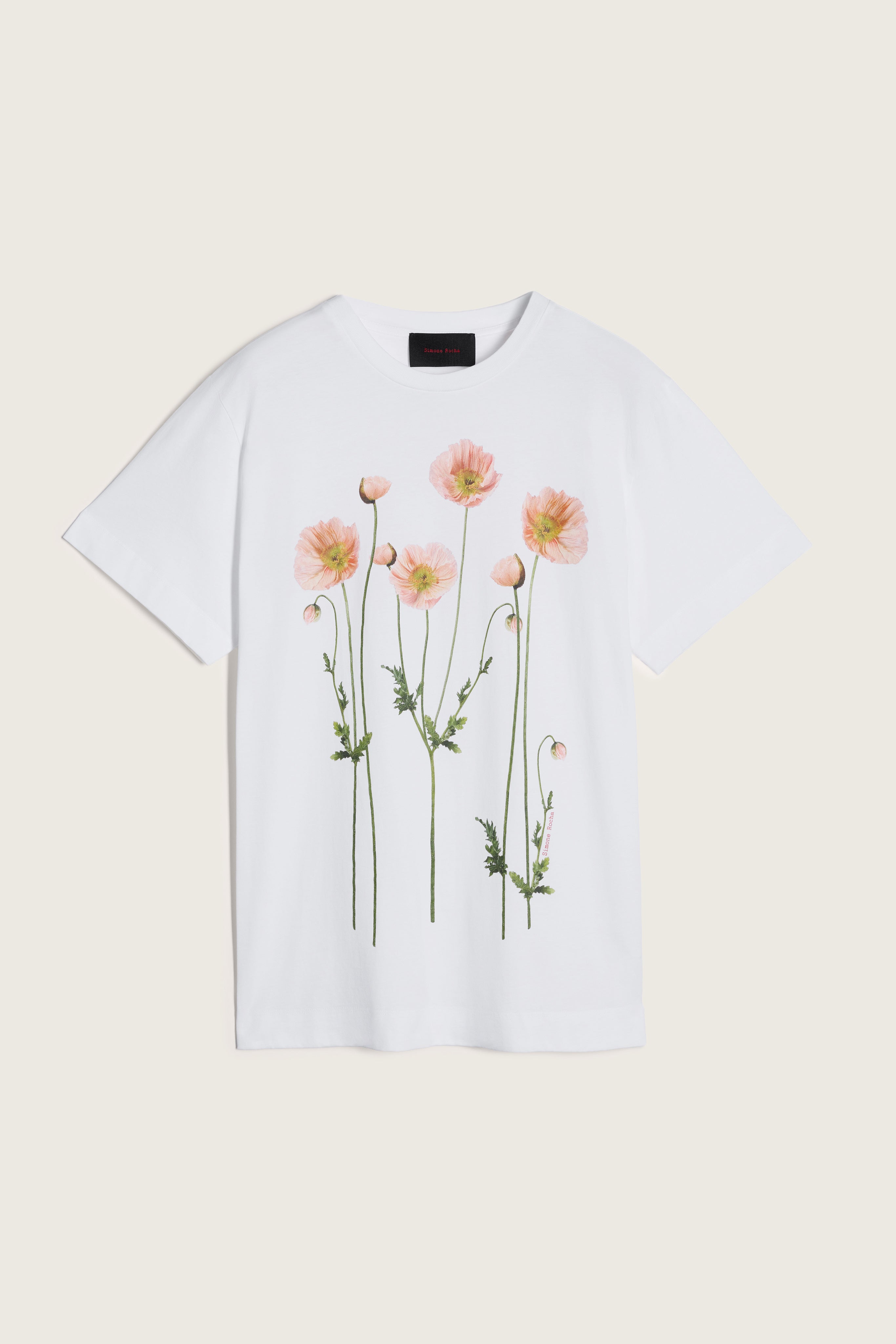 Poppy Field Print T-Shirt – Simone Rocha
