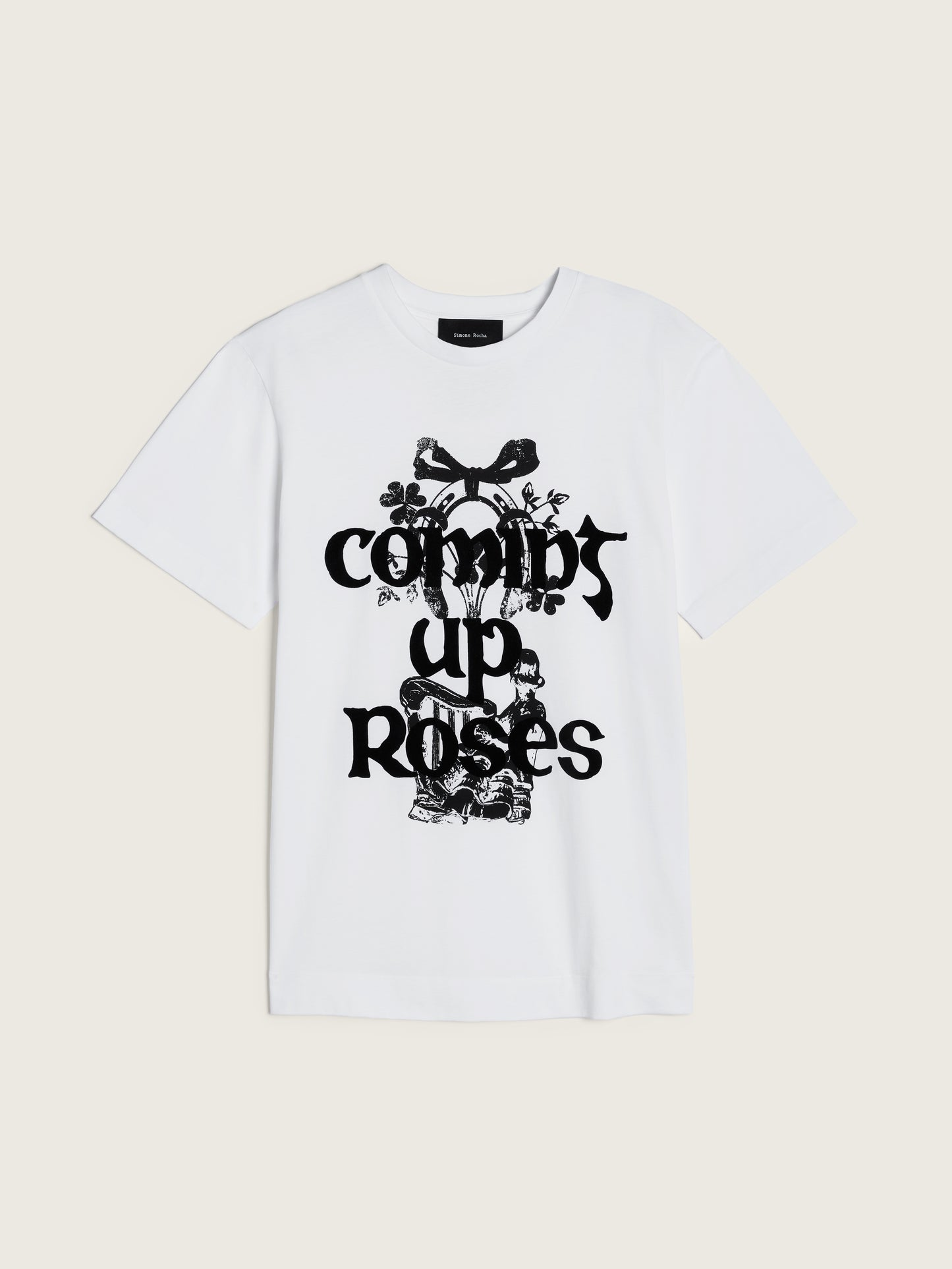 Coming Up Roses Print T-Shirt