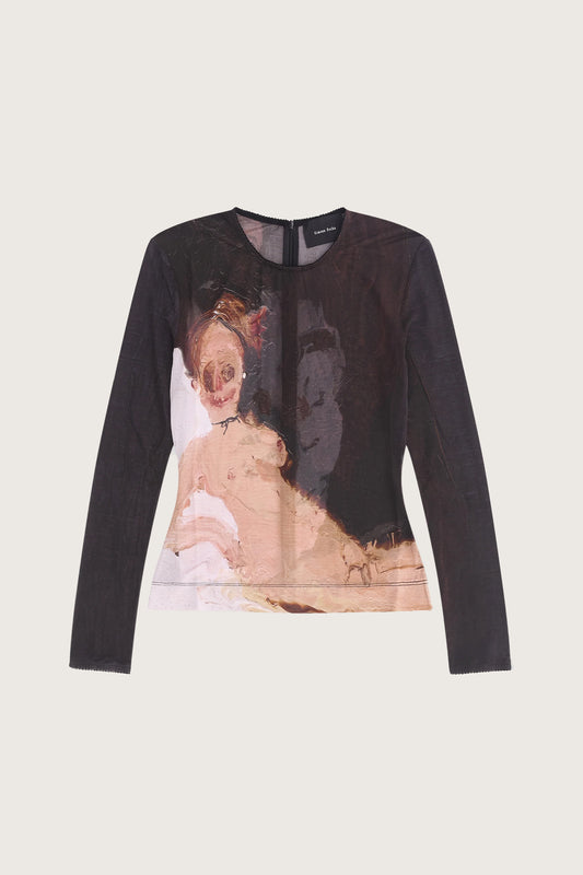 Olympia Mesh Top