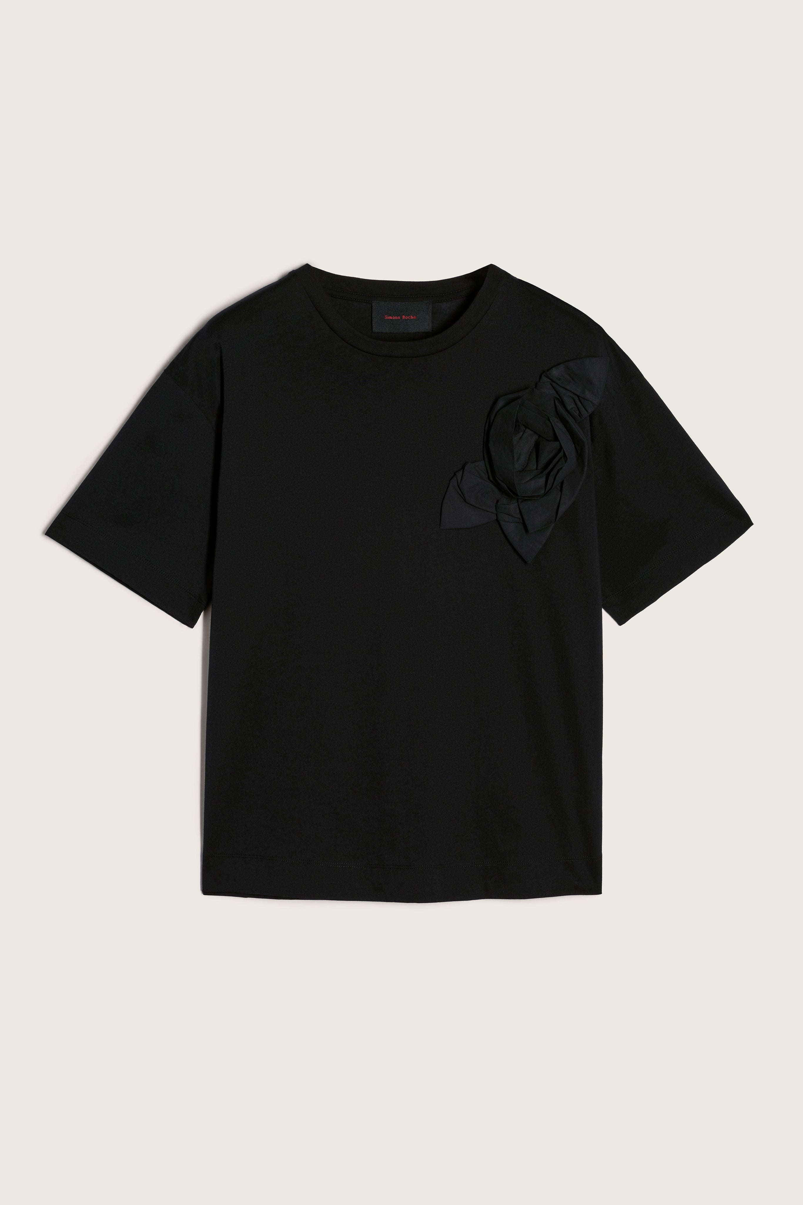 Fitted Pressed Rosette T-Shirt – Simone Rocha