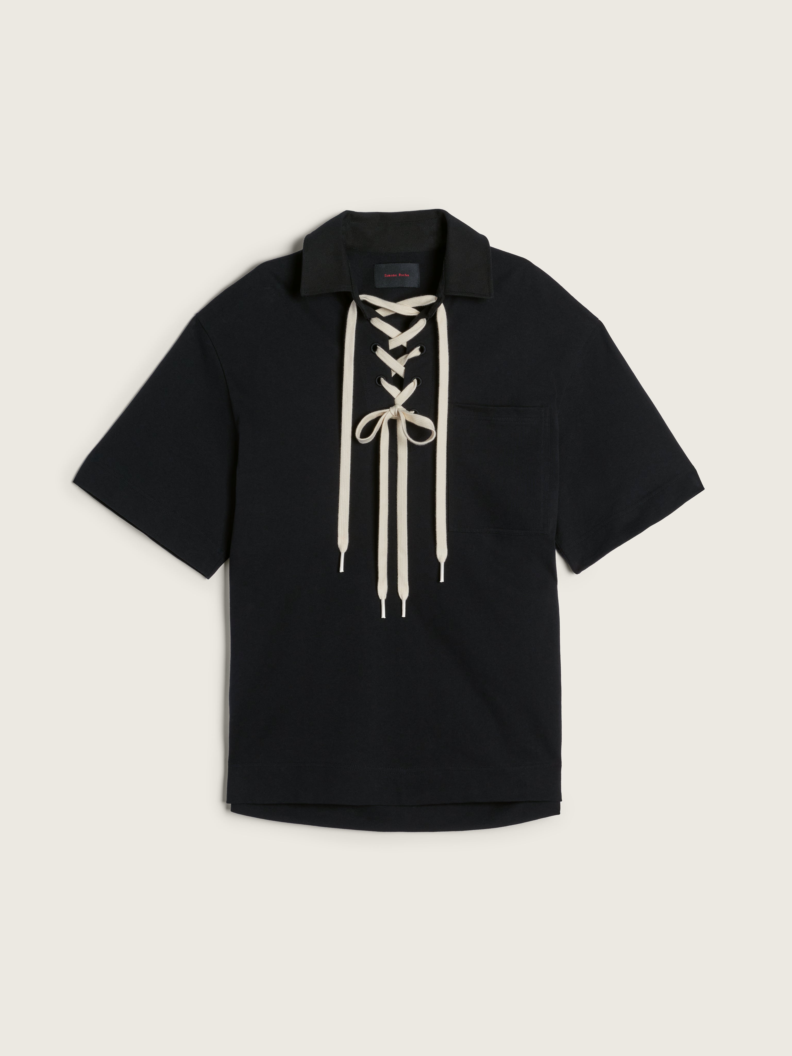 Lace Up Rugby Polo – Simone Rocha