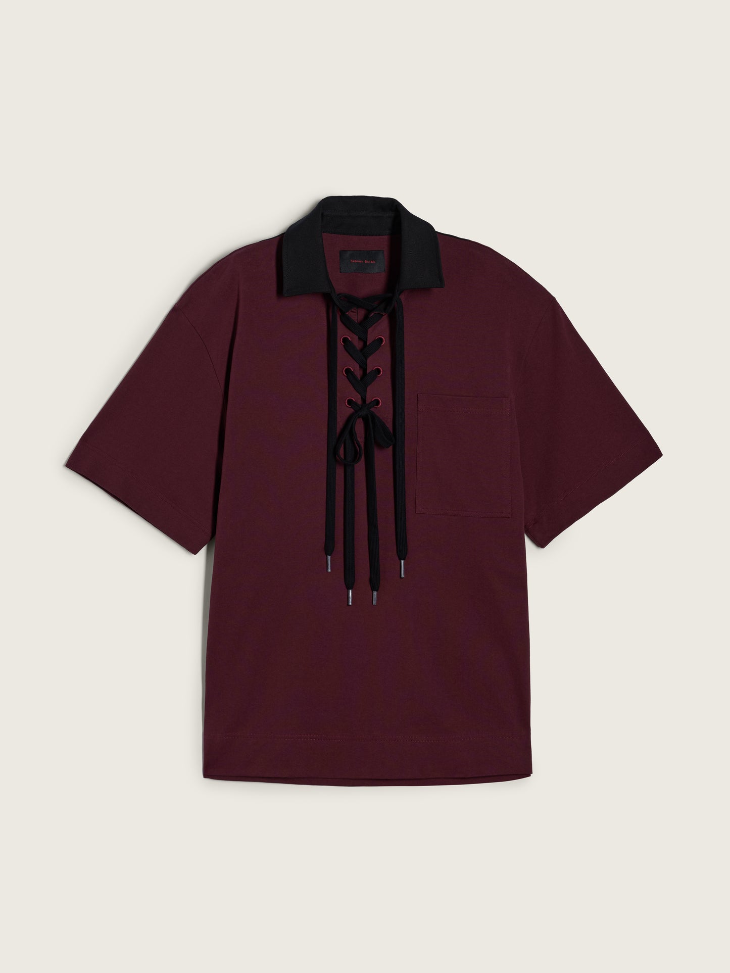Lace Up Rugby Polo