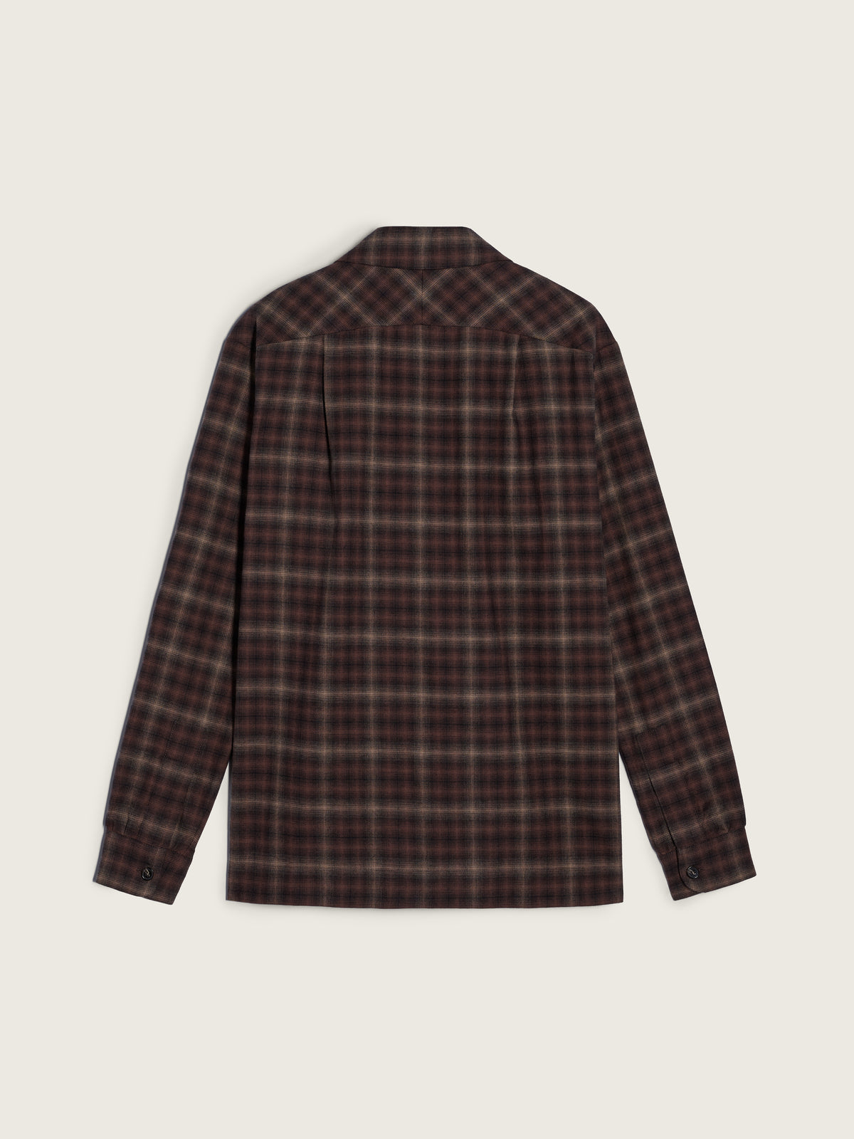 Embellished Military Flannel Shirt
