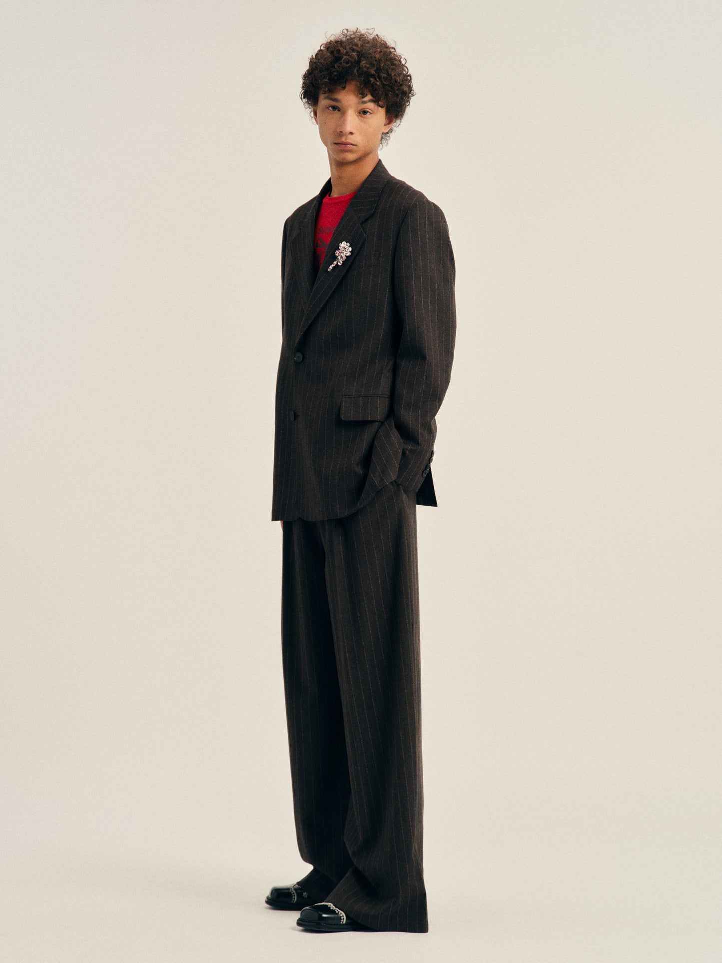 Embellished Notch Lapel Jacket