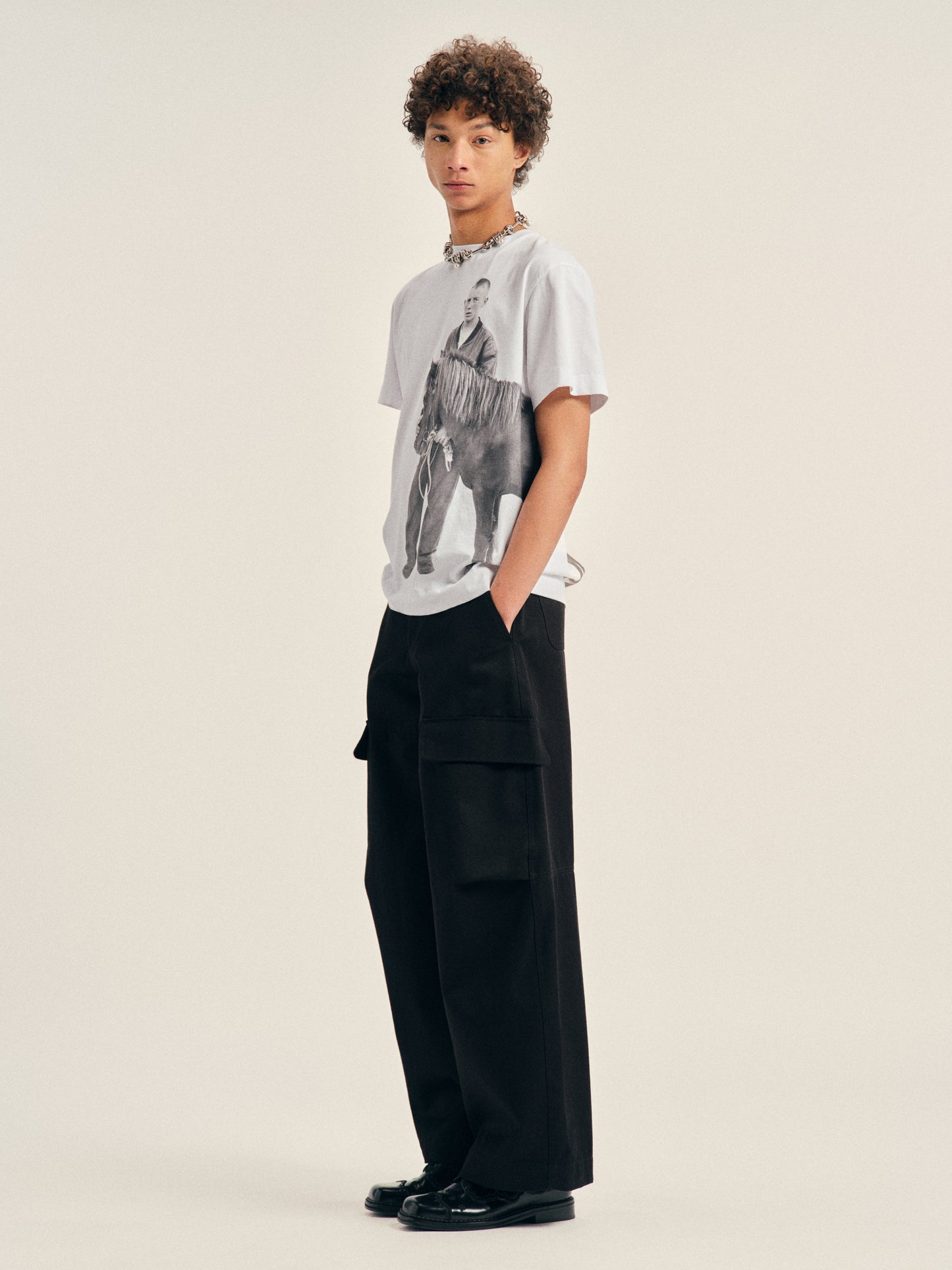 Pony Kid Print T-Shirt