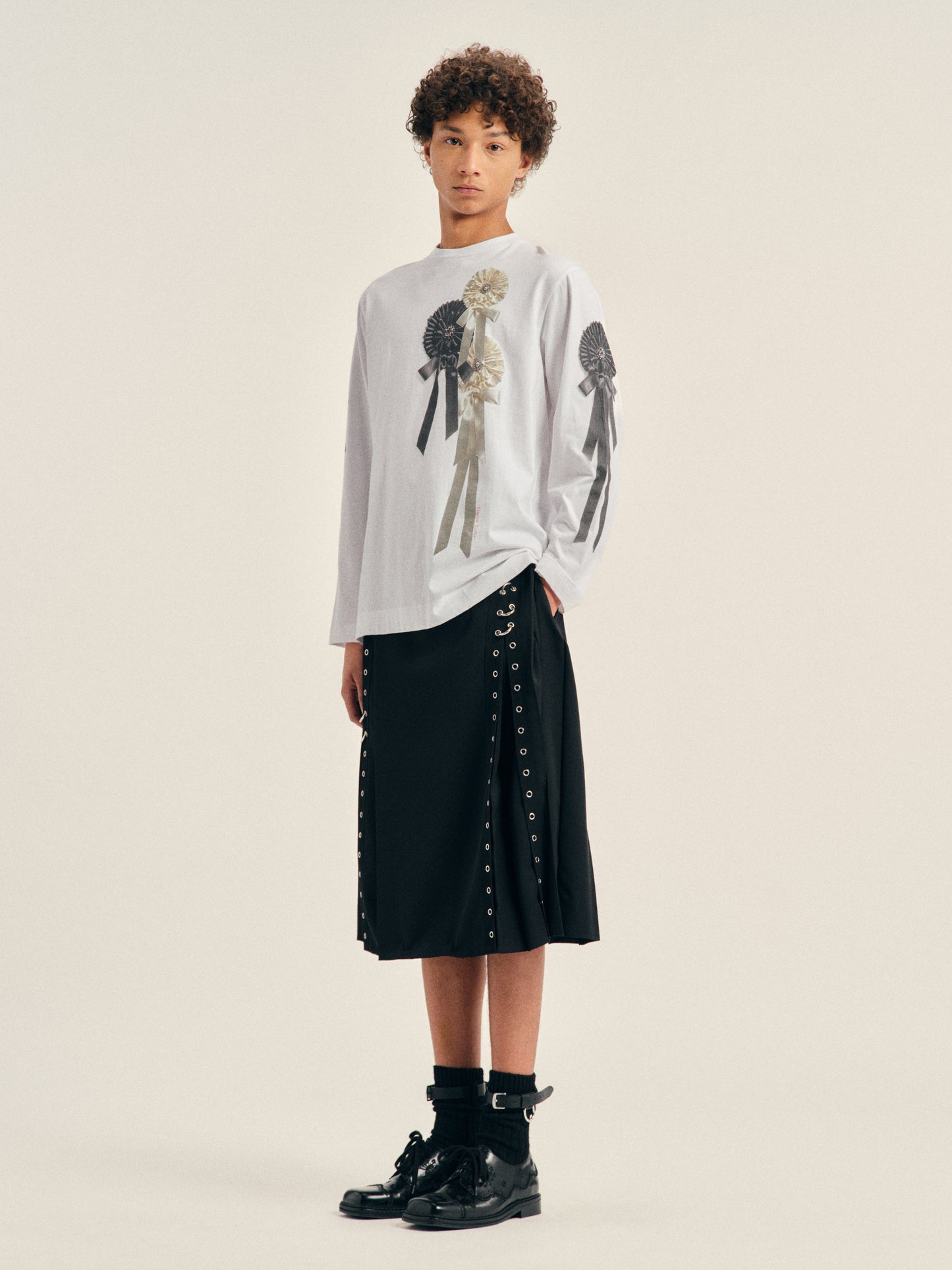 Tailored Grommet Ring Clip Kilt