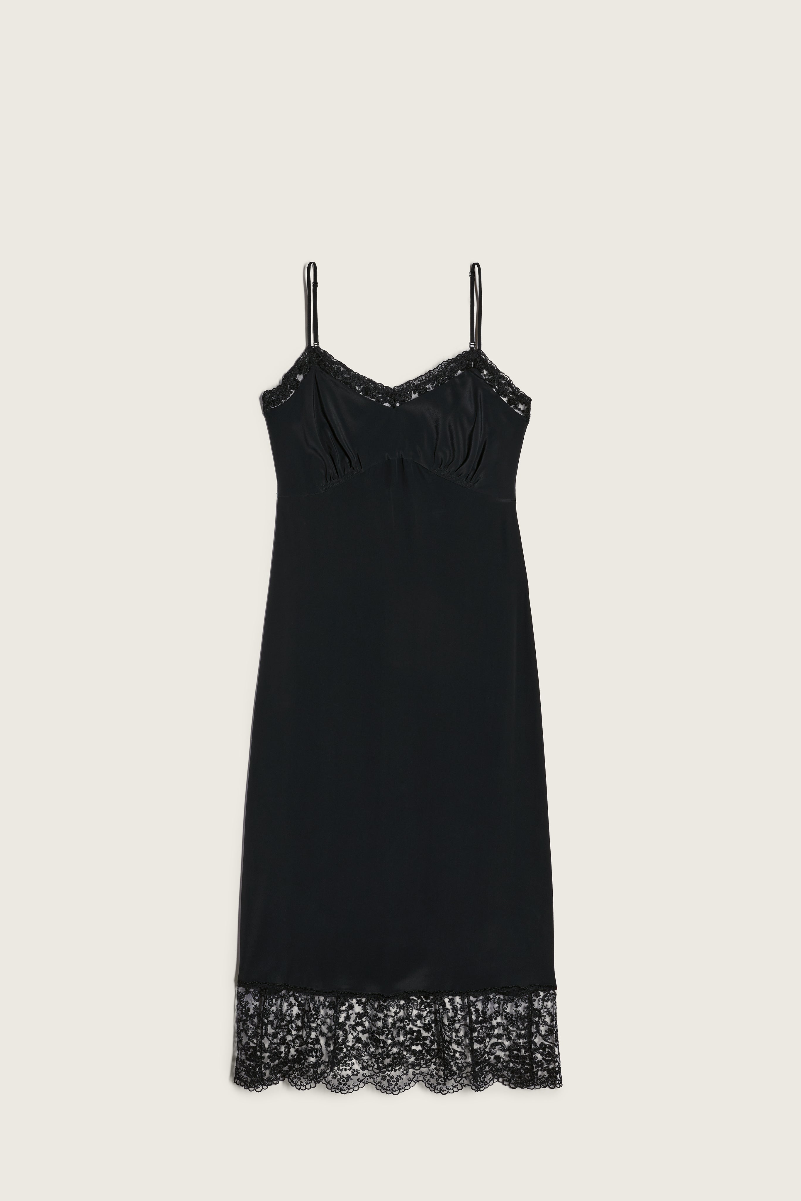 Deep Lace Trim Slip Dress – Simone Rocha