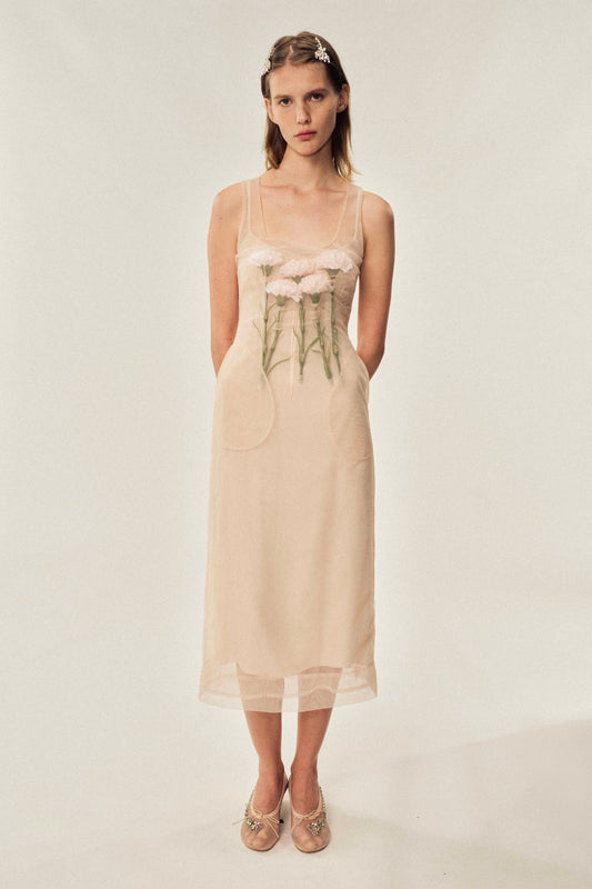 Carnation Dart Dress