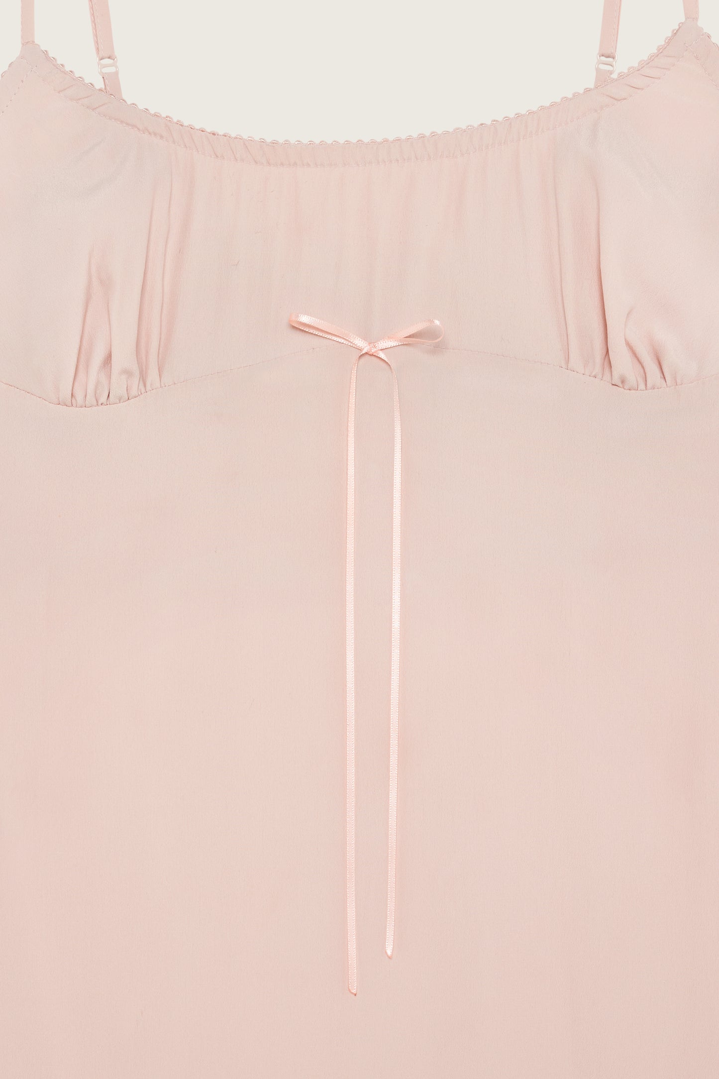 Negligee Bow Slip Dress