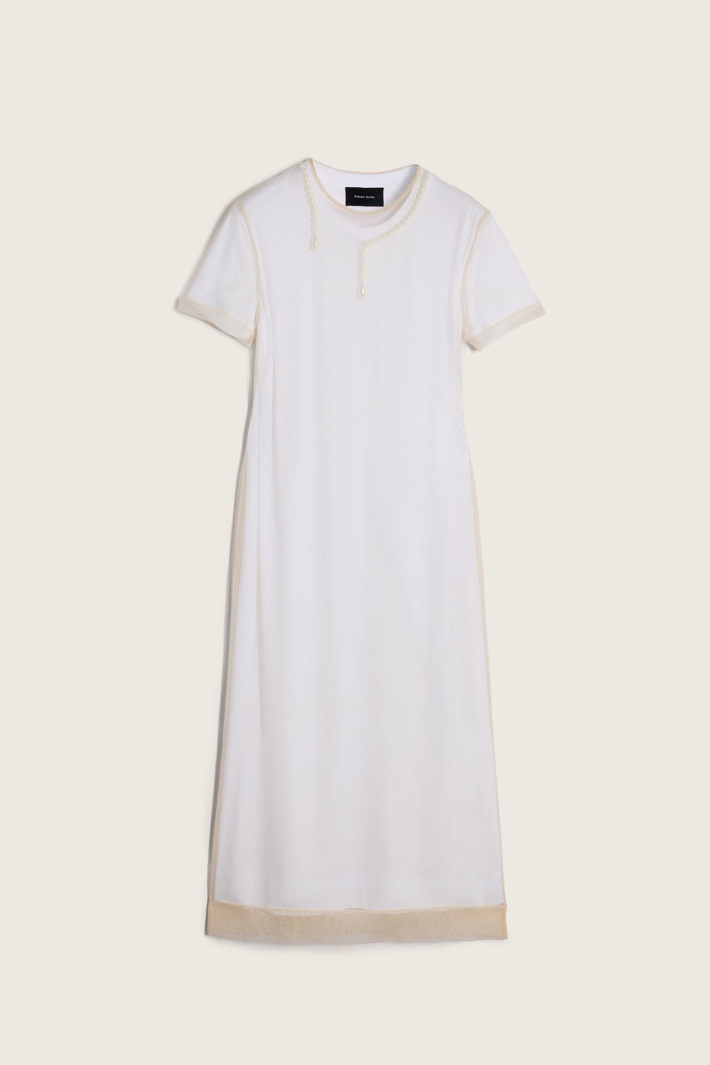 Beaded Layered Liquid Dress