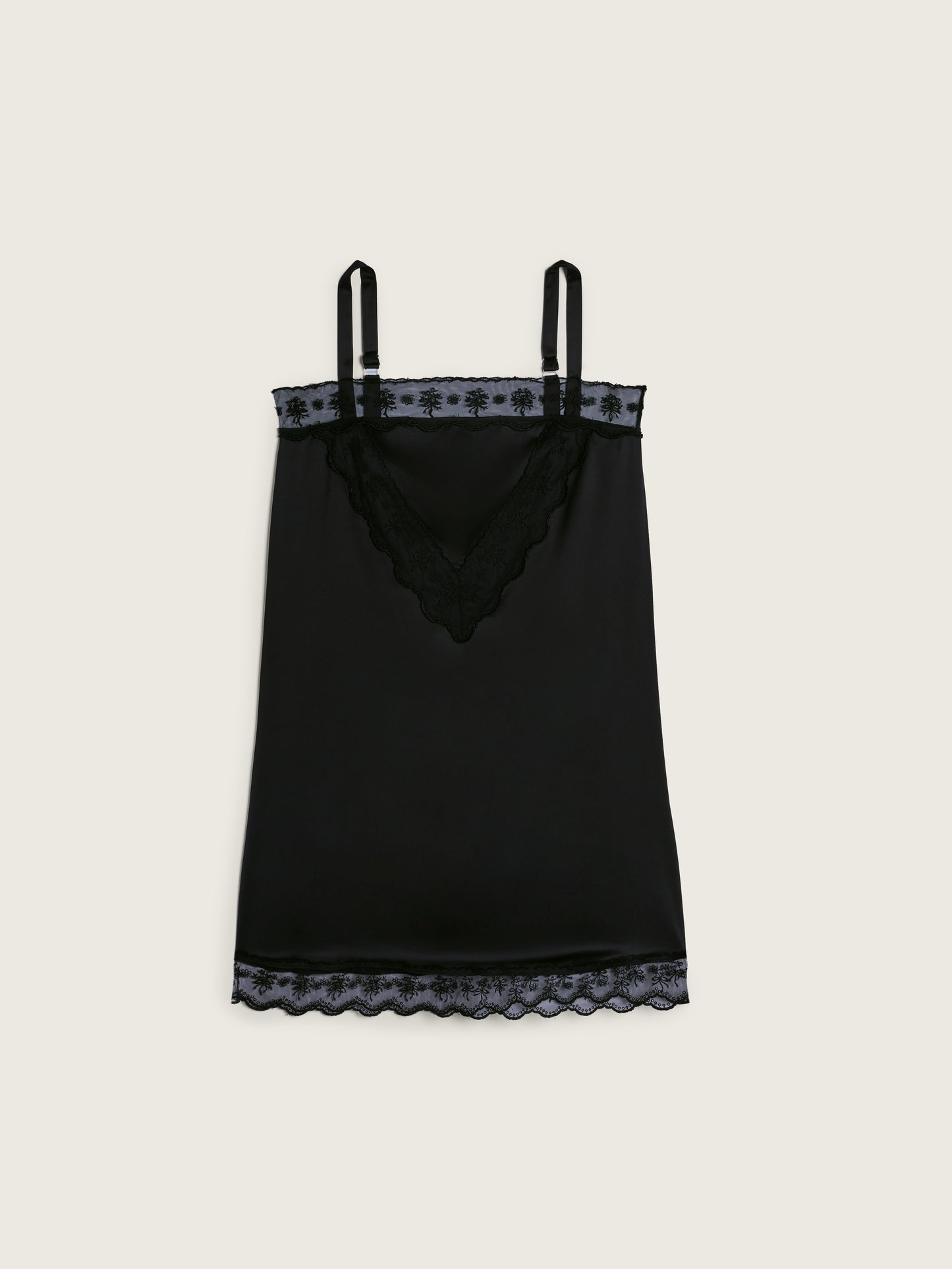 Mini Square Neck Lace Trim Dress
