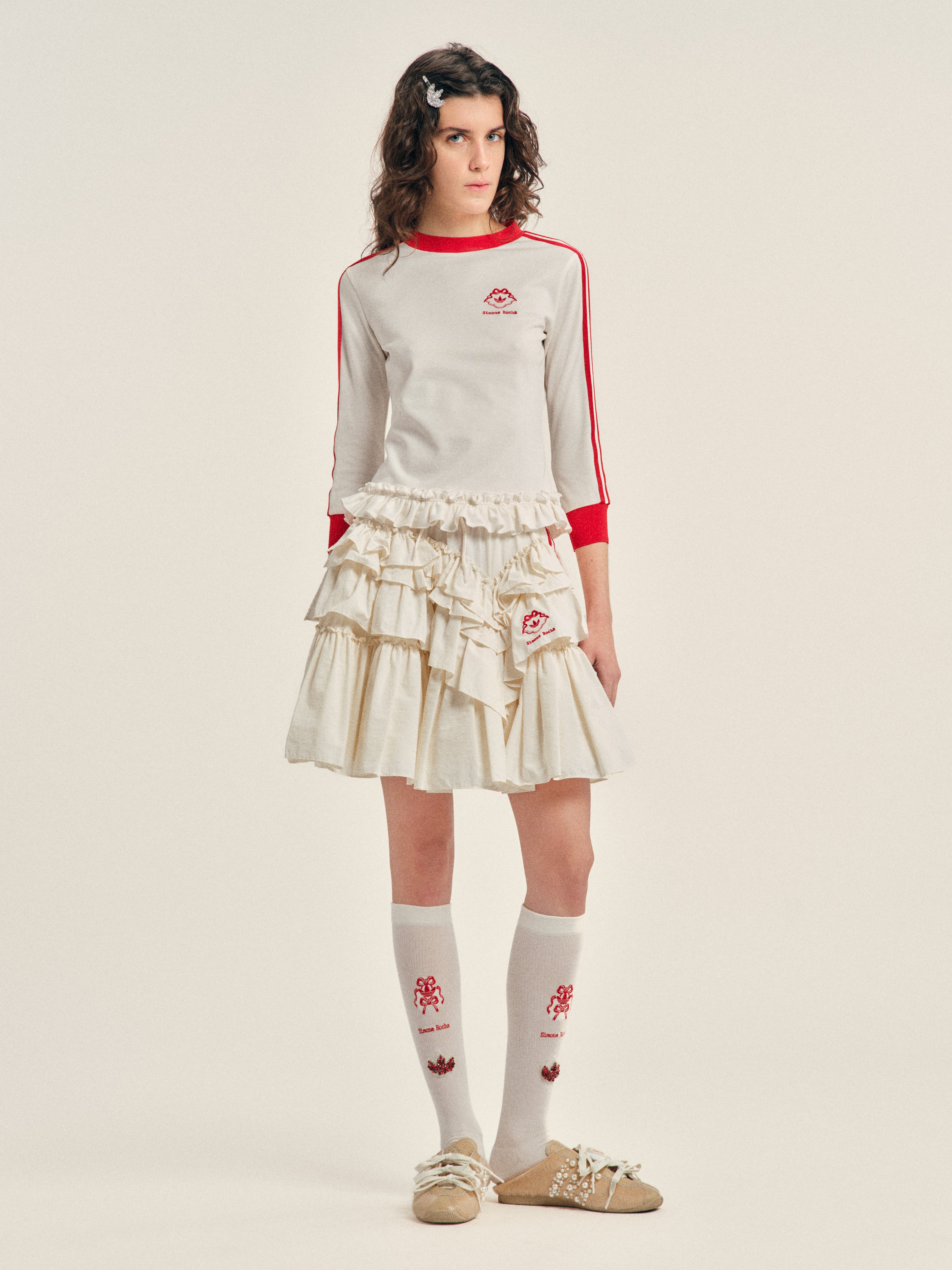 Simone Rocha x Adidas Frill Top