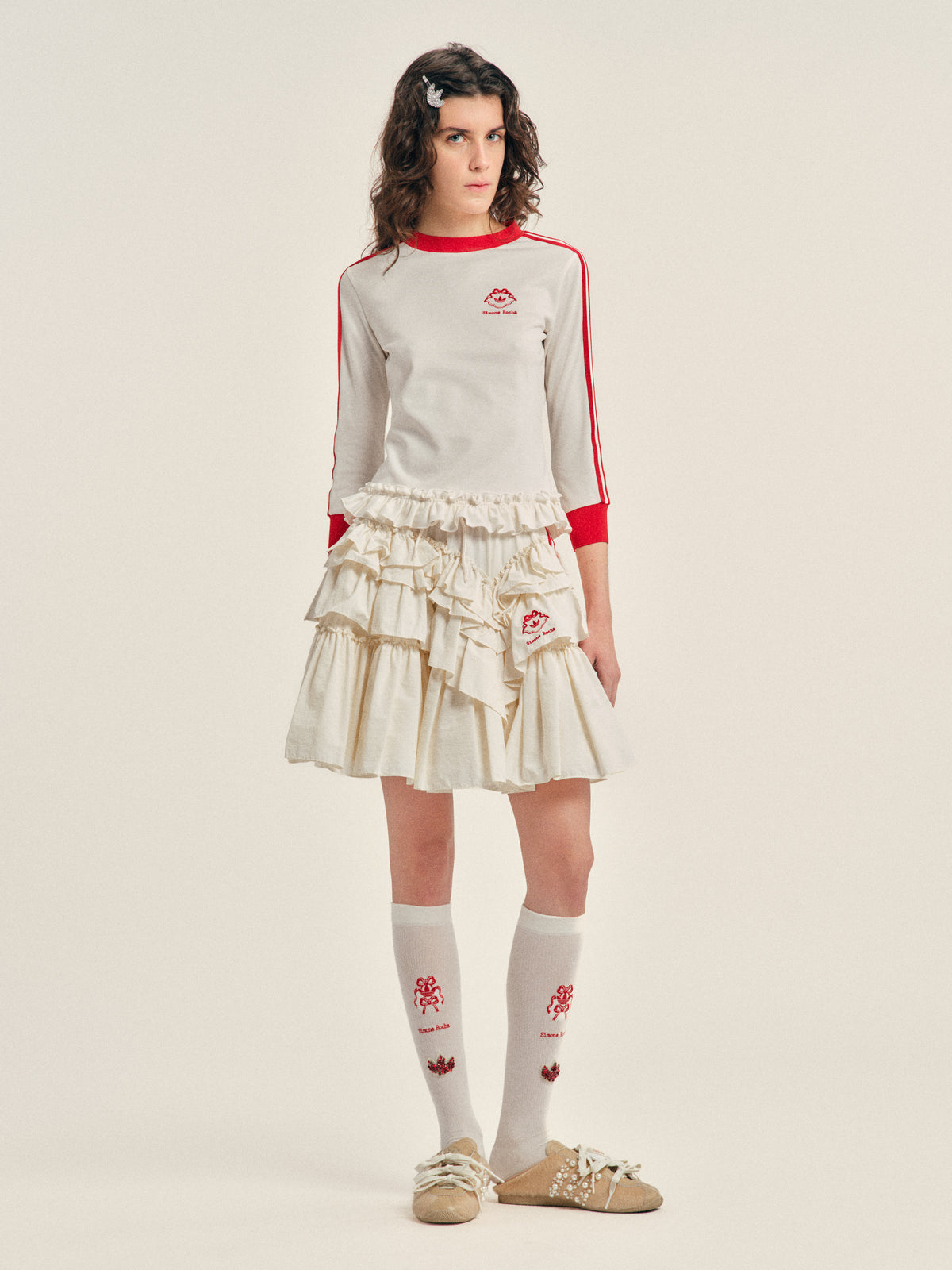 adidas Originals by Simone Rocha Frill Skirt