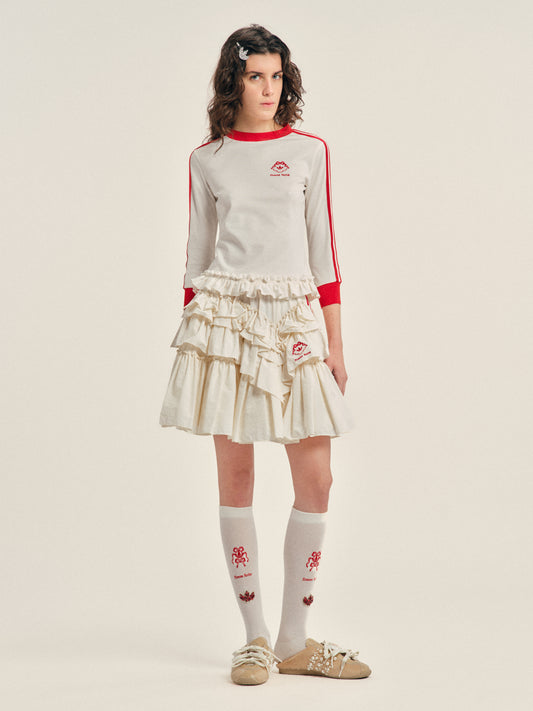adidas Originals by Simone Rocha Frill Skirt