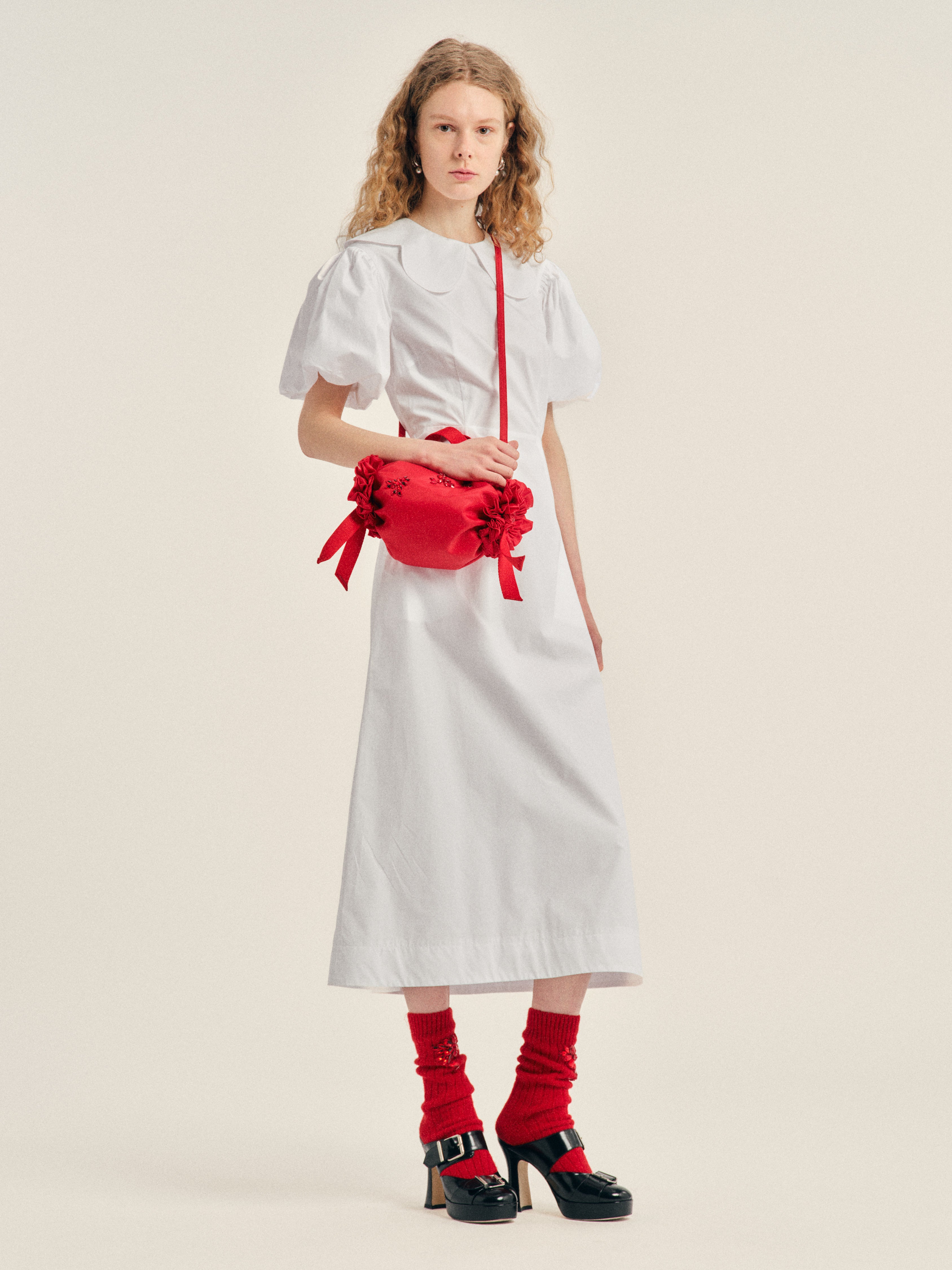 Turbo Embellished Mini Double Ribbon Rosette Bag – Simone Rocha