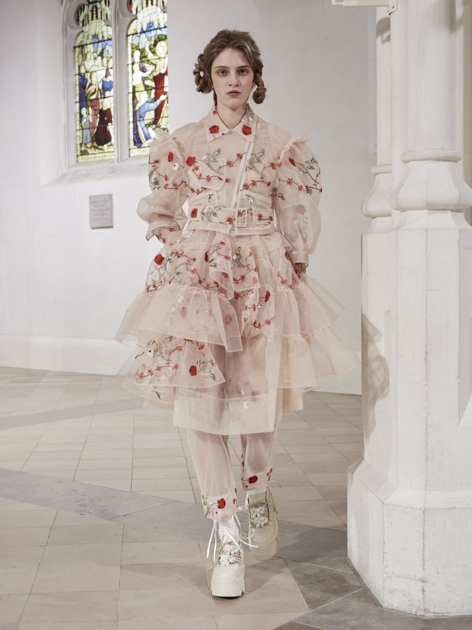Simone Rocha x  ホワイトワンピース 34 Simone Rocha x ホワイトワンピース 34 Simone Rocha x ホワイト
