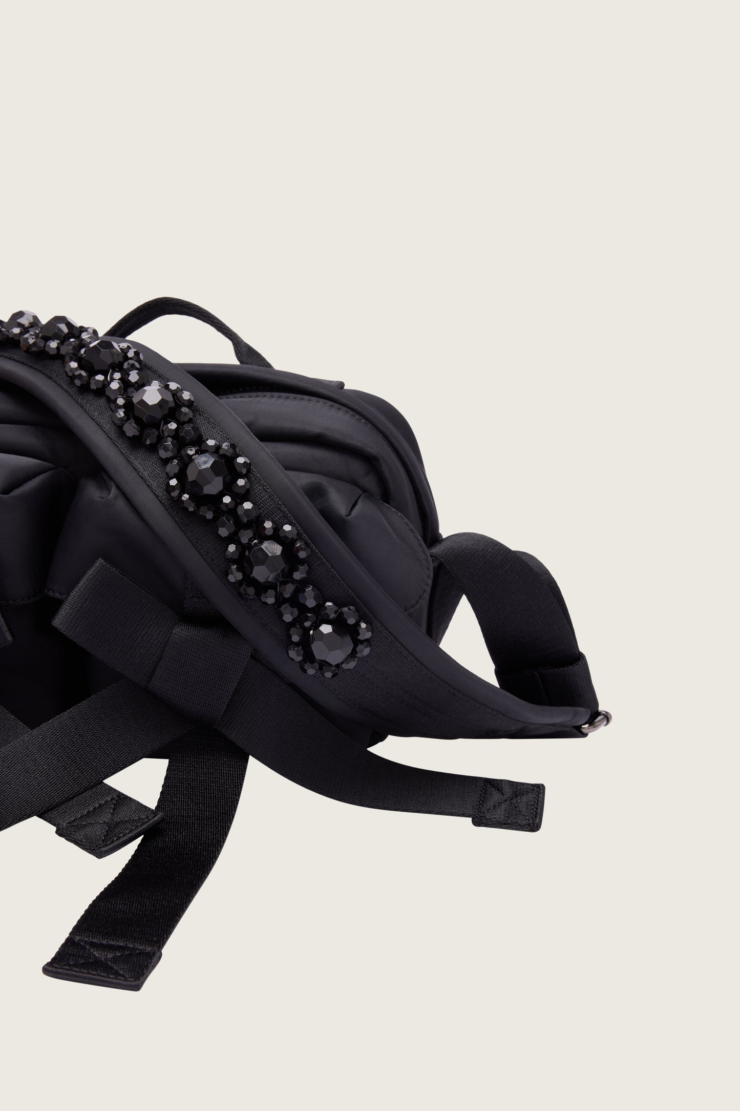 Beaded Classic Bow Crossbody Bag