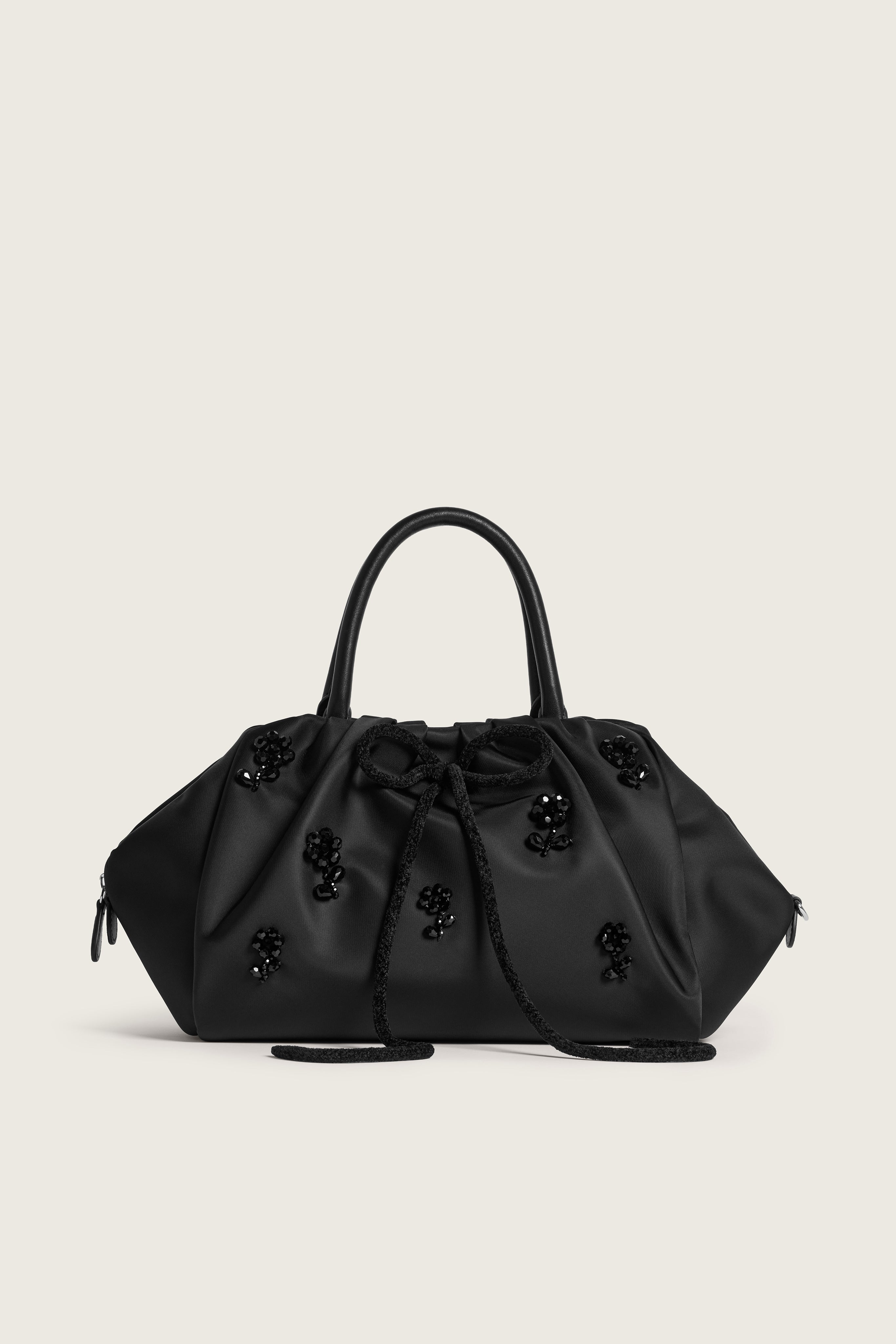 Embellished Gathered Top Handle Bag – Simone Rocha