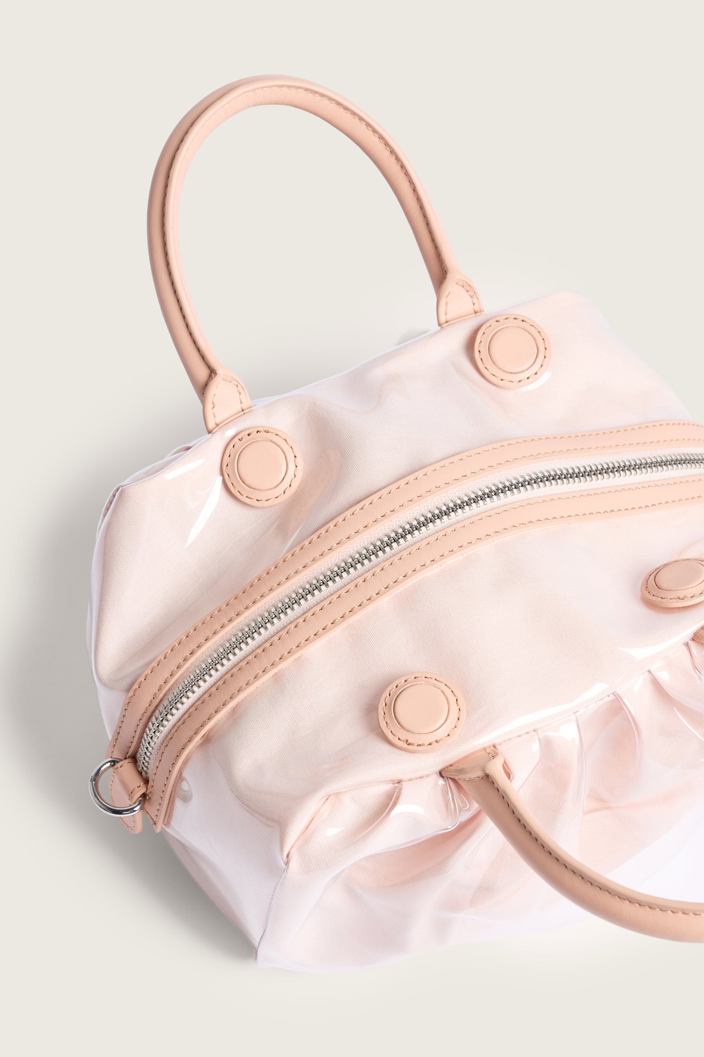 Mini Gathered Top Handle Bag