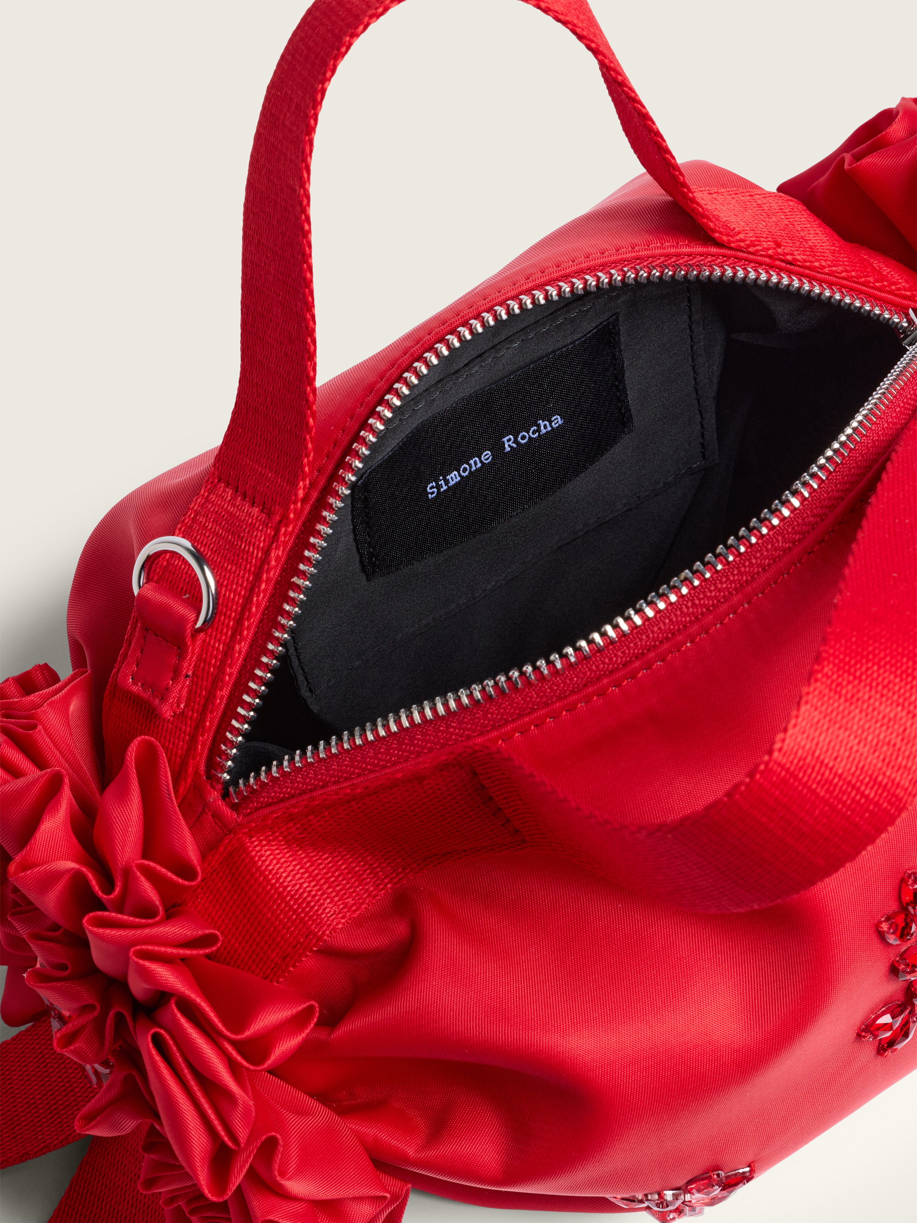 Turbo Embellished Mini Double Ribbon Rosette Bag – Simone Rocha