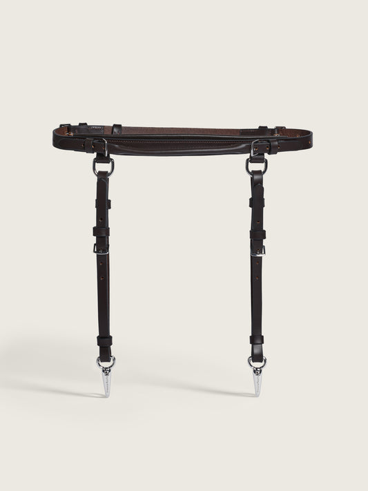 Double Loop Tassel Bridle Belt