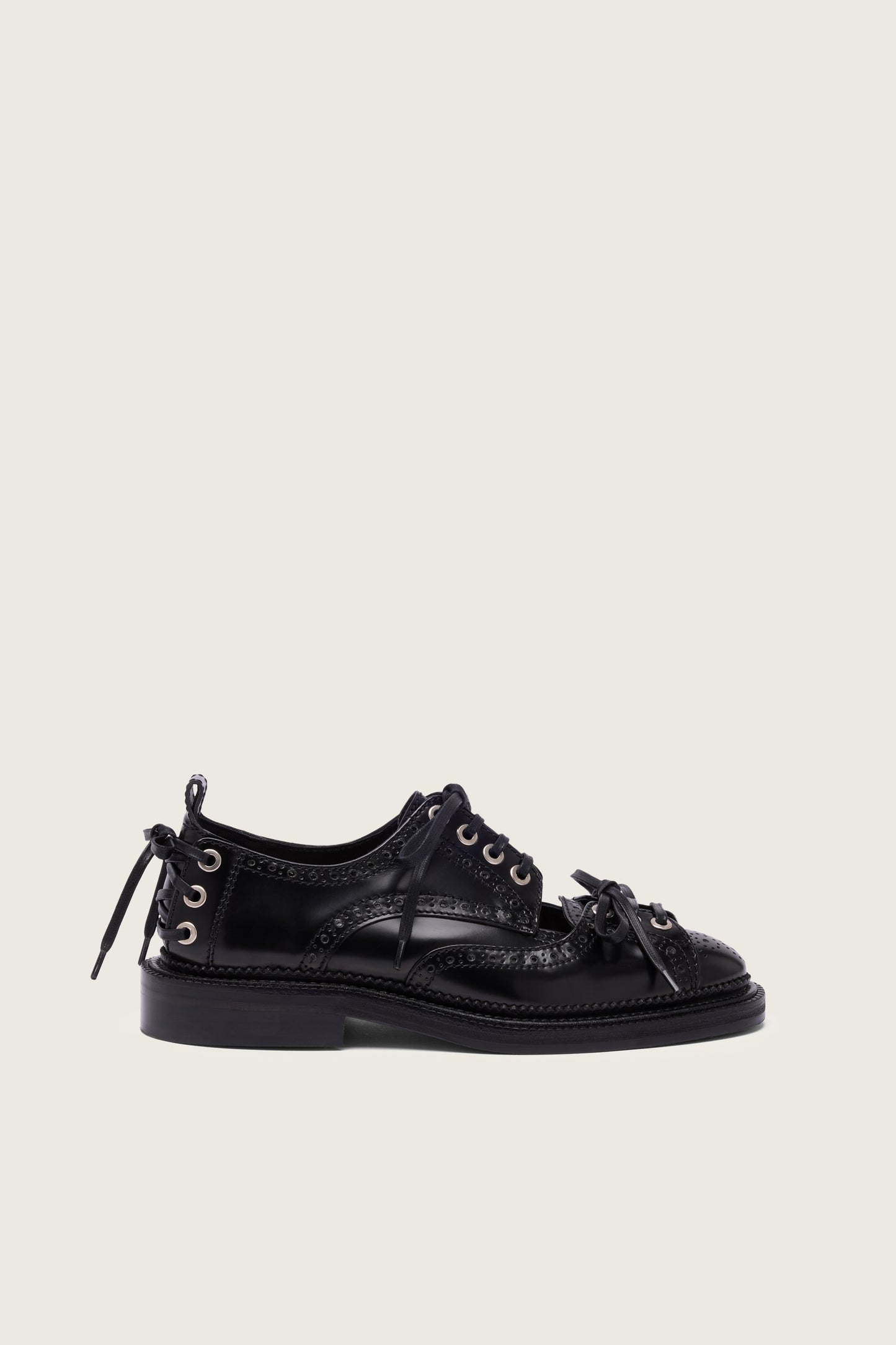 Multi-Lace Cutout Brogue