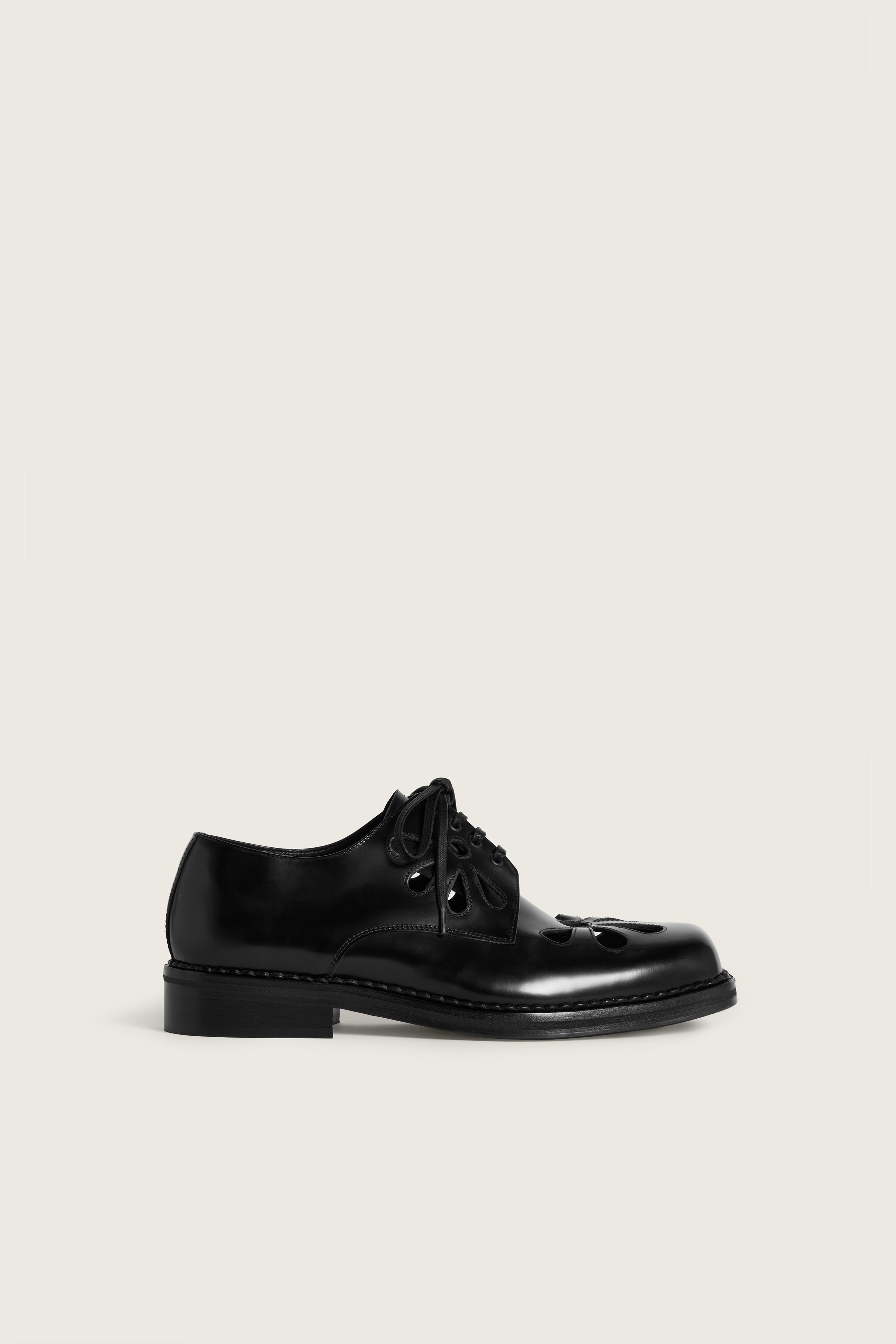 Daisy Cutout Square Toe Brogue – Simone Rocha