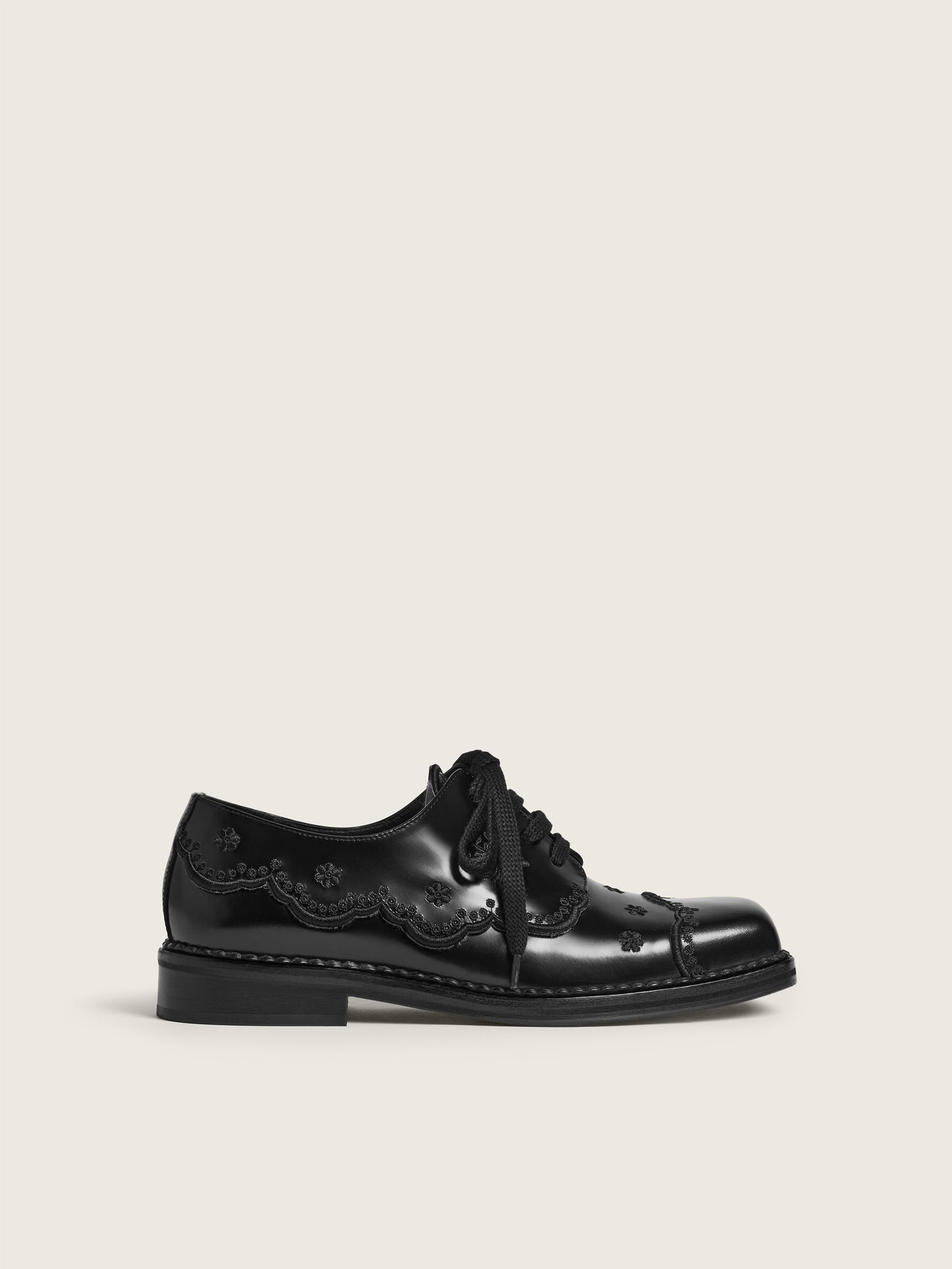 Floral Lace Brogue