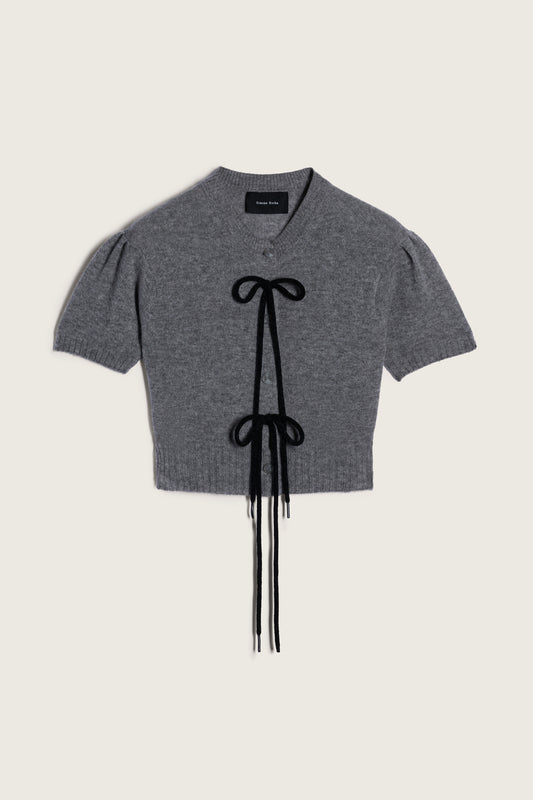 Cropped Cashmere Cardigan