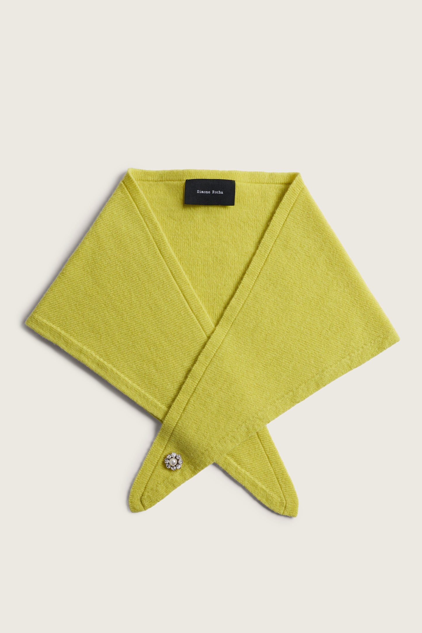 Embellished Cashmere Neckerchief